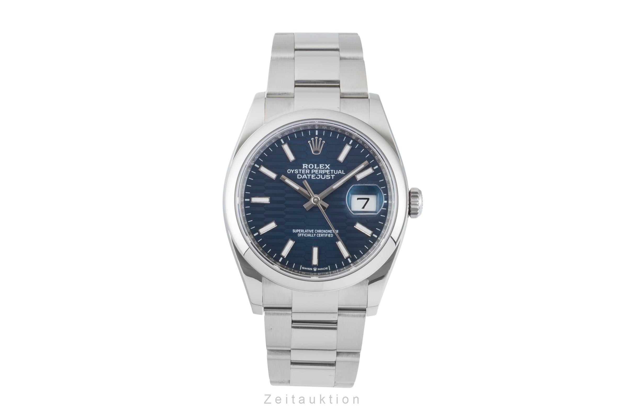 Rolex Datejust steel automatic men's watch 126200  [2601312]