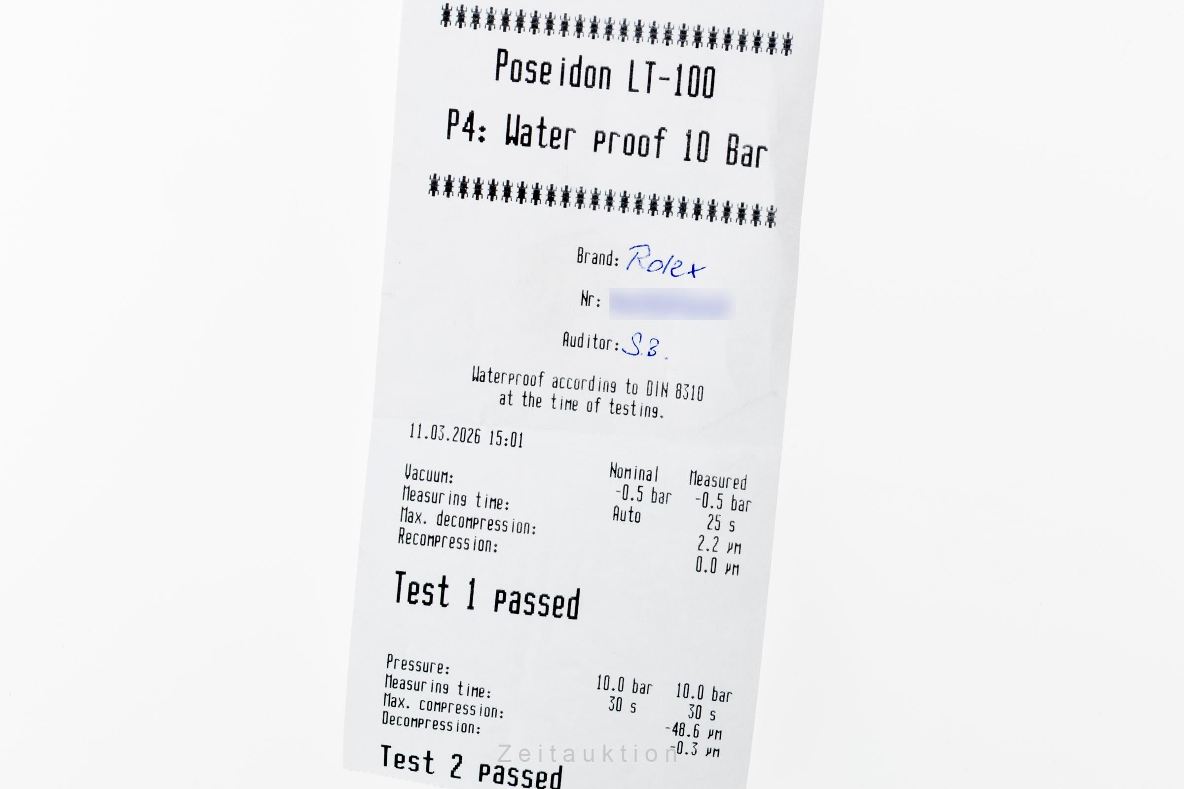 Rolex Datejust steel automatic men's watch 126200  [2601312]