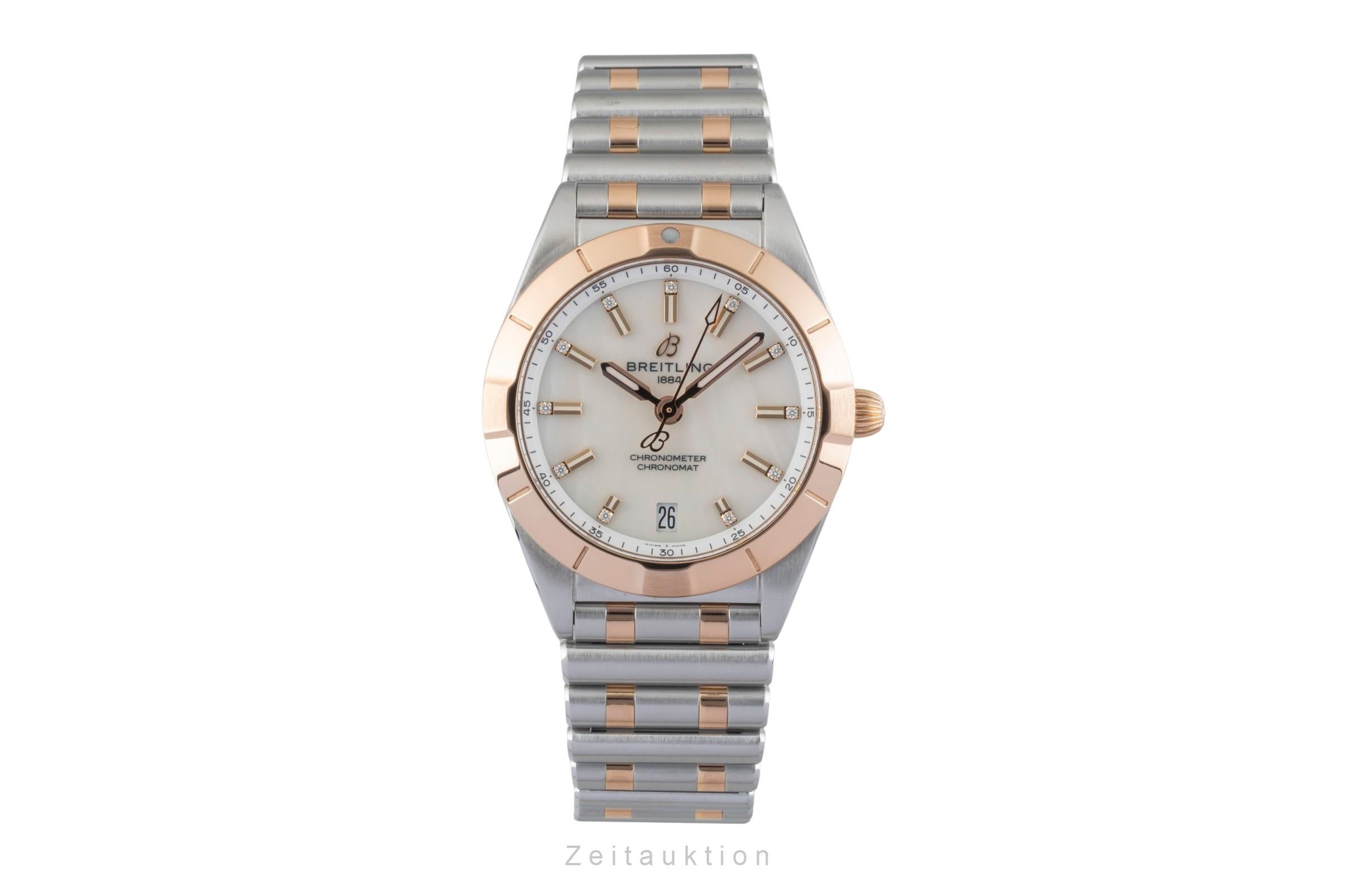 Breitling Chronomat acero / oro cuarzo reloj para damas  U77310101A2U1 LP: 8800EUR  [2601314]