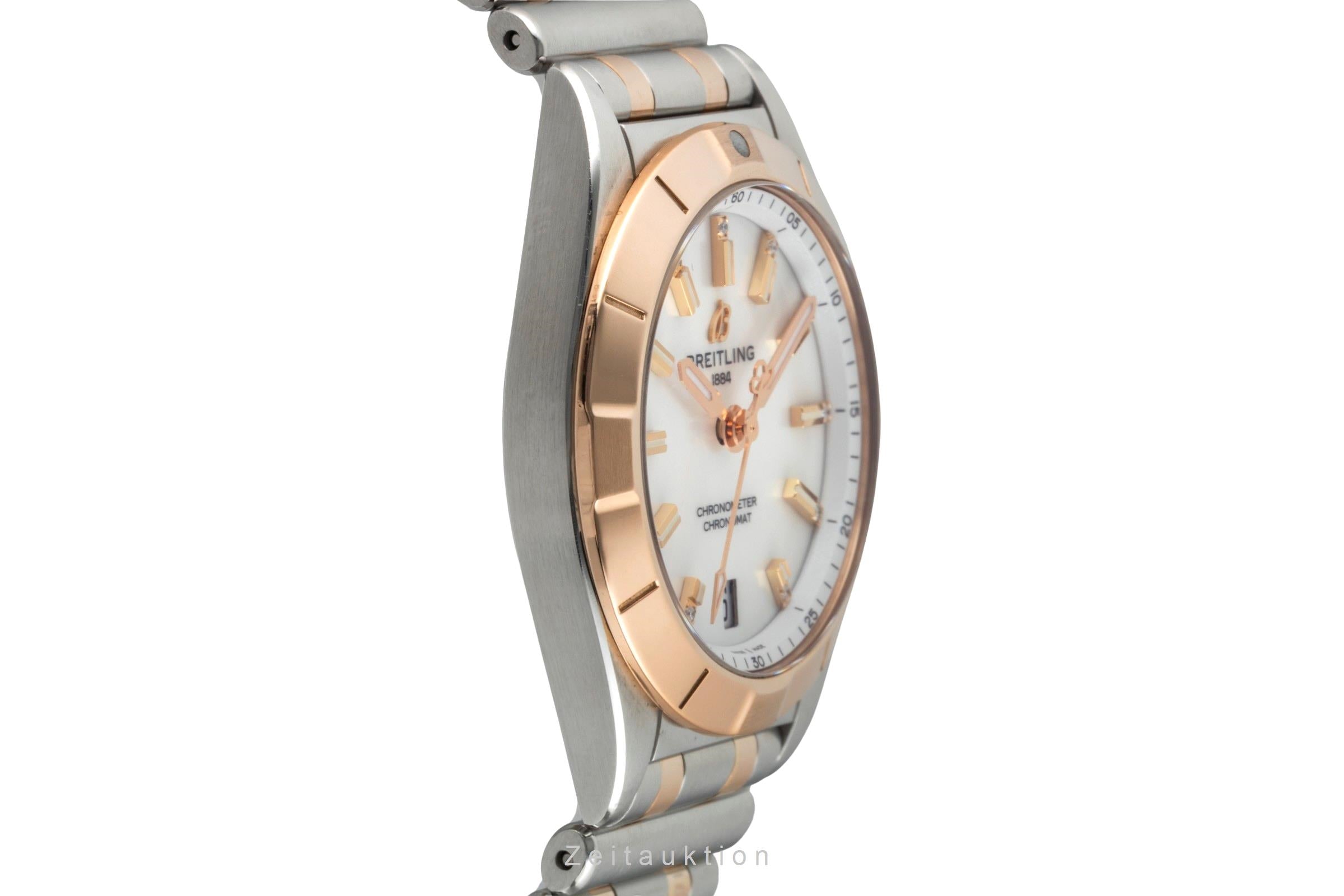 Breitling Chronomat acero / oro cuarzo reloj para damas  U77310101A2U1 LP: 8800EUR  [2601314]