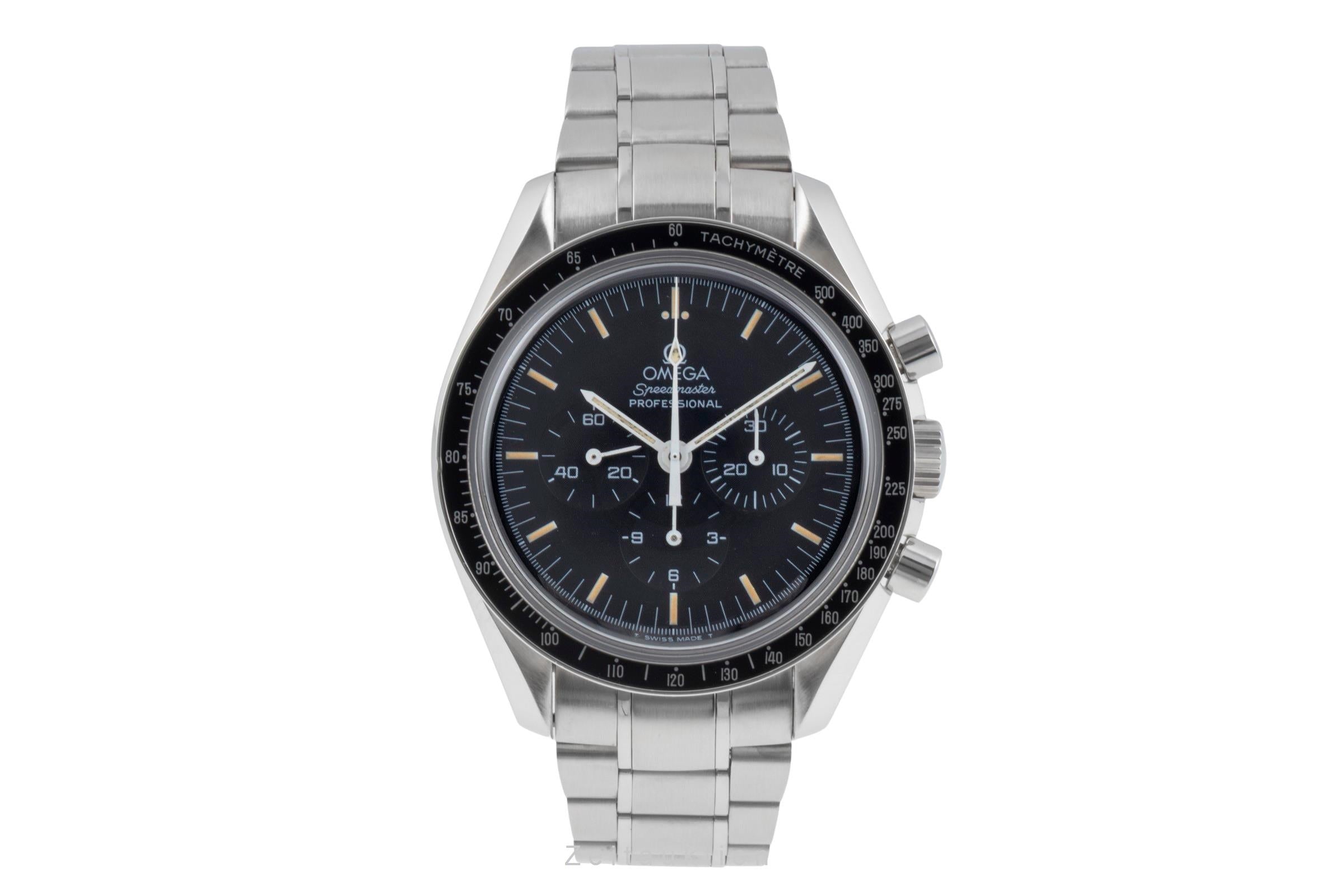 Omega Speedmaster Moonwatch chronographe acier à remontage manuel montre pour hommes 3570.50.00  [2601315]