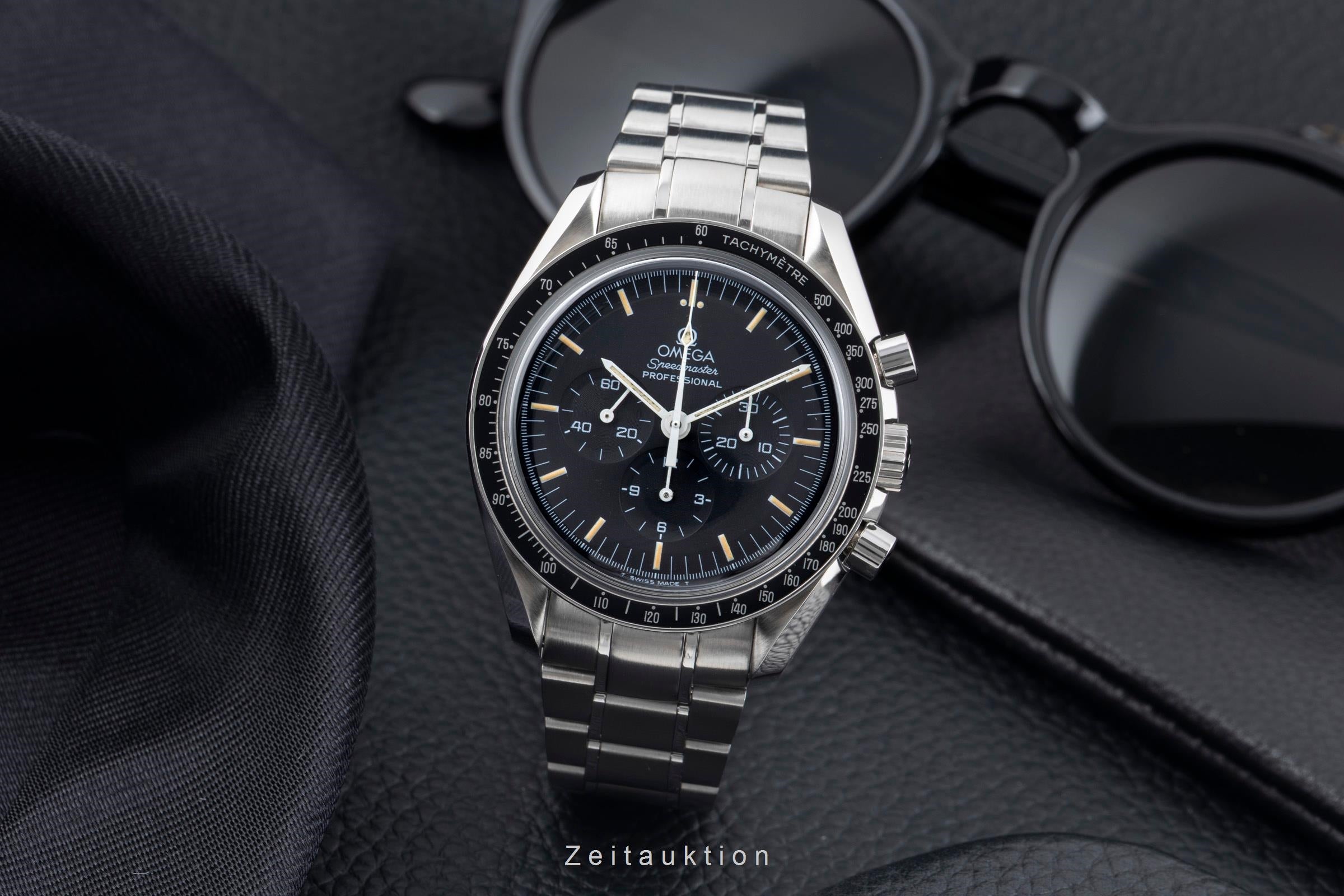 Omega Speedmaster Moonwatch chronographe acier à remontage manuel montre pour hommes 3570.50.00  [2601315]