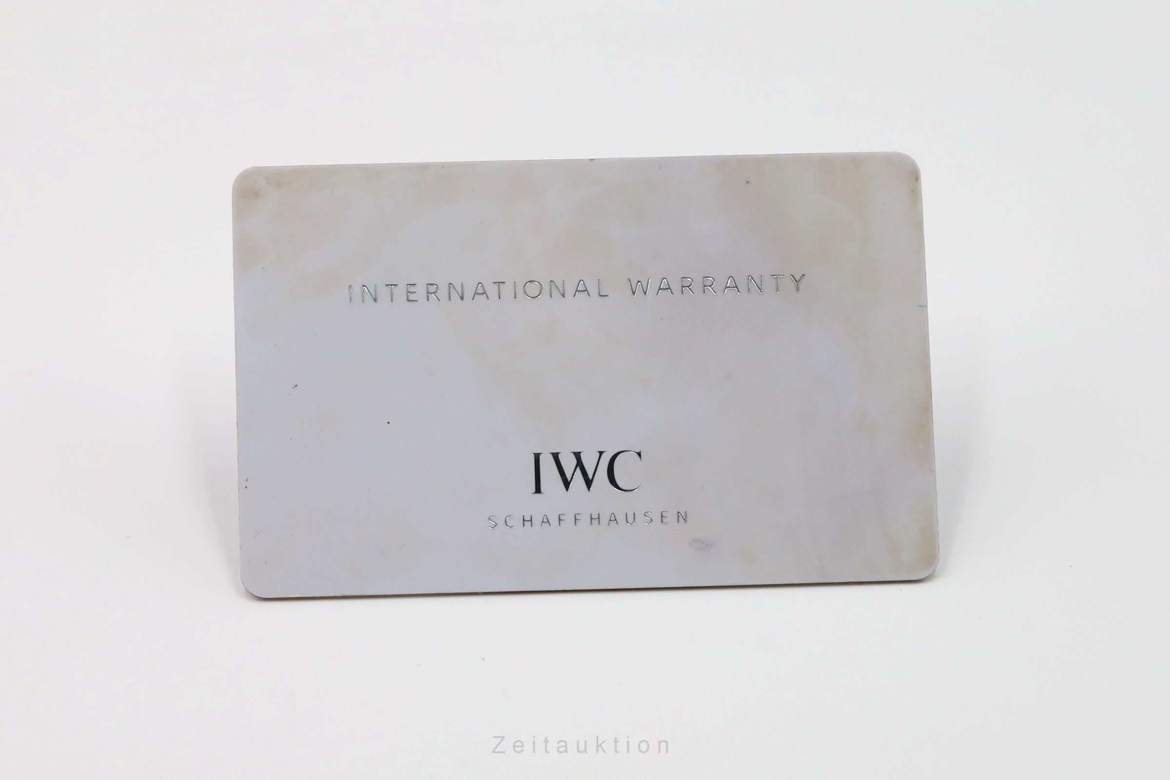 IWC Portugieser chronograph steel automatic men's watch IW371445 LP: 9100EUR  [2601317]
