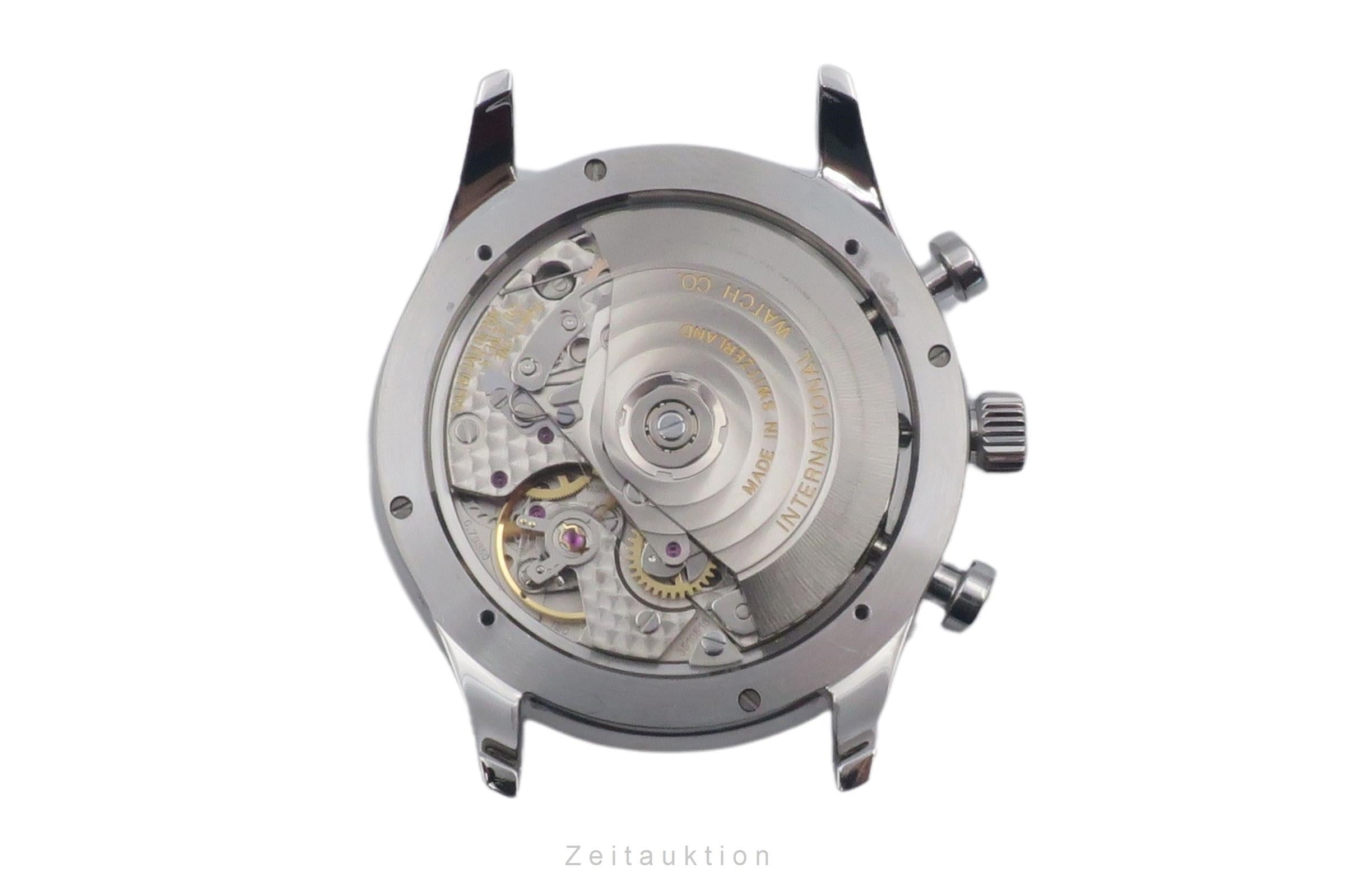 IWC Portugieser chronograph steel automatic men's watch IW371445 LP: 9100EUR  [2601317]