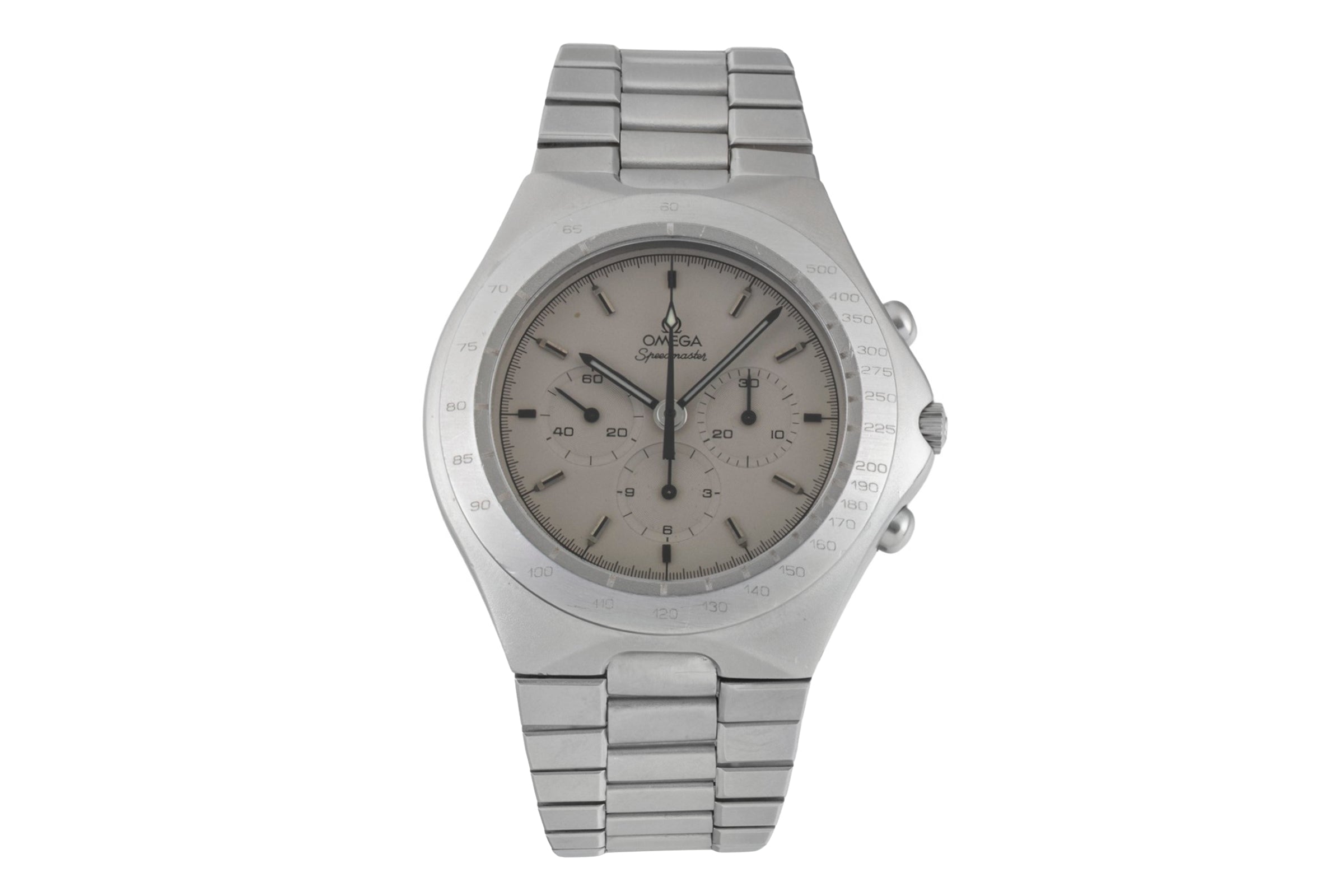 Omega Speedmaster chronograph steel manual winding men's watch 345.0803  145.0040 Vintage  [2601318]