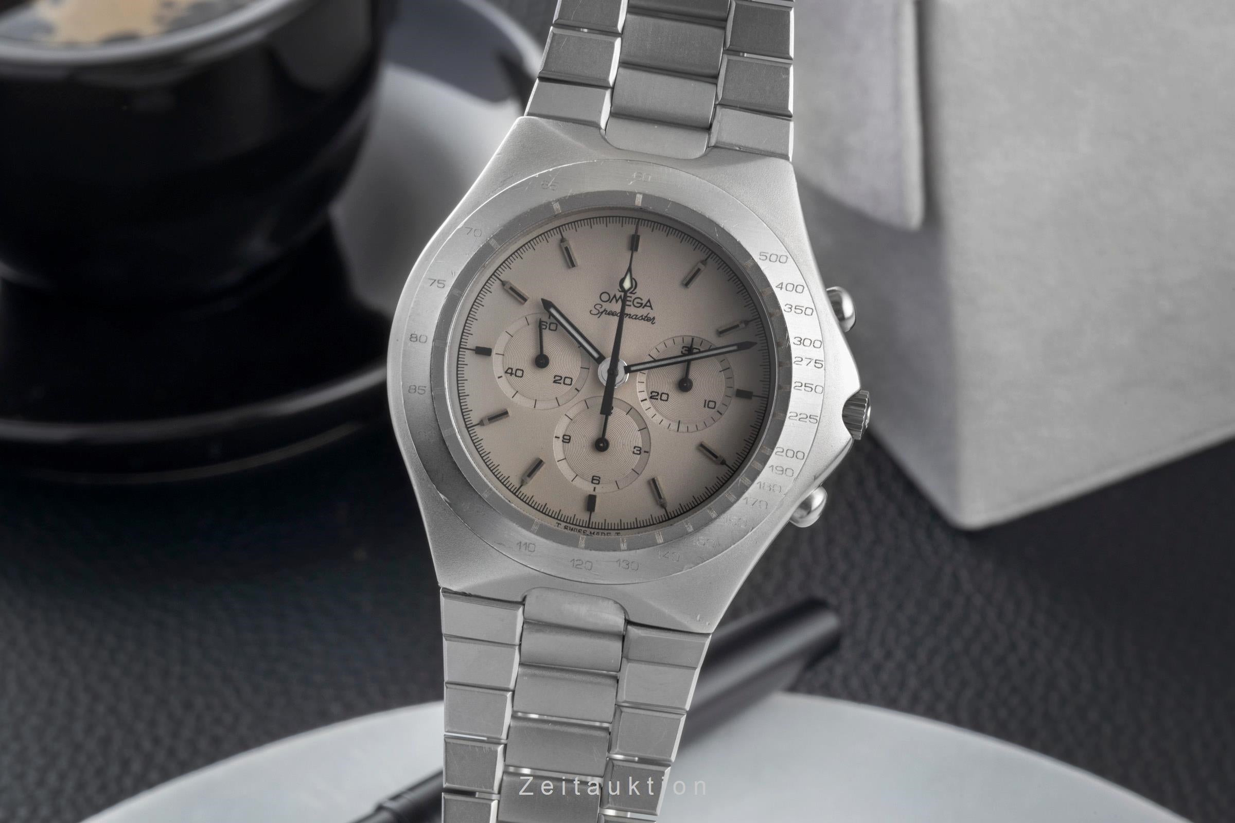 Omega Speedmaster chronograph steel manual winding men's watch 345.0803  145.0040 Vintage  [2601318]