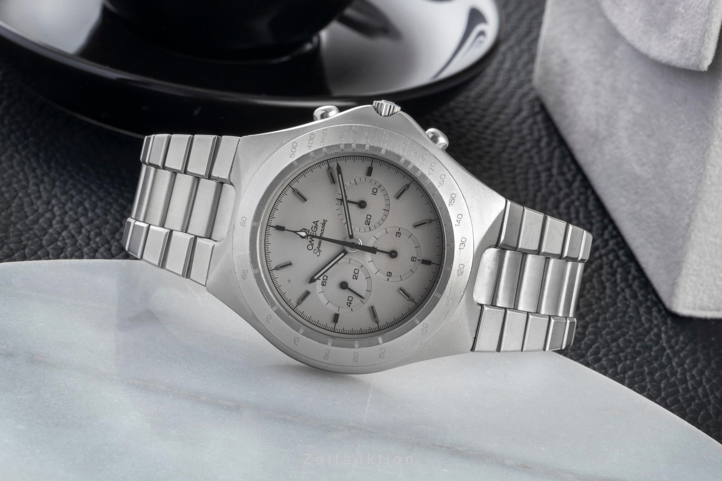 Omega Speedmaster chronograph steel manual winding men's watch 345.0803  145.0040 Vintage  [2601318]