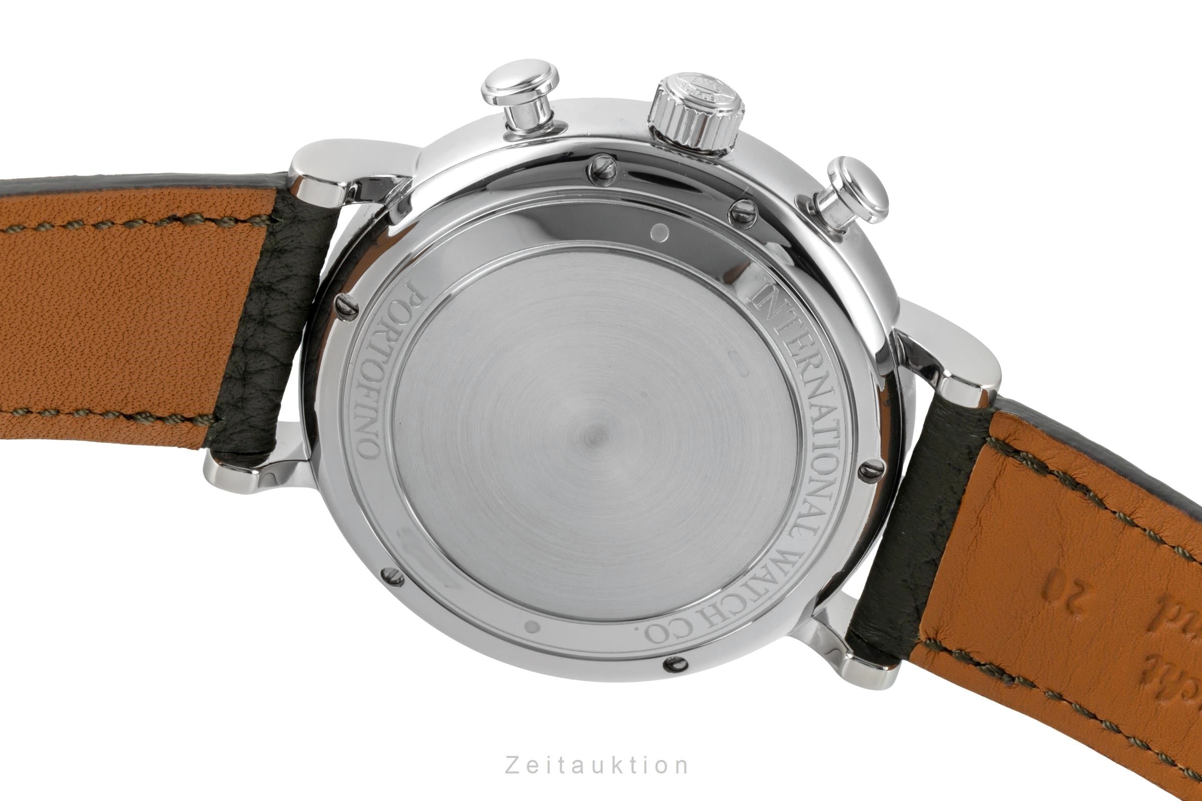 IWC Portofino chronographe acier automatique montre pour hommes IW391010  [2601323]