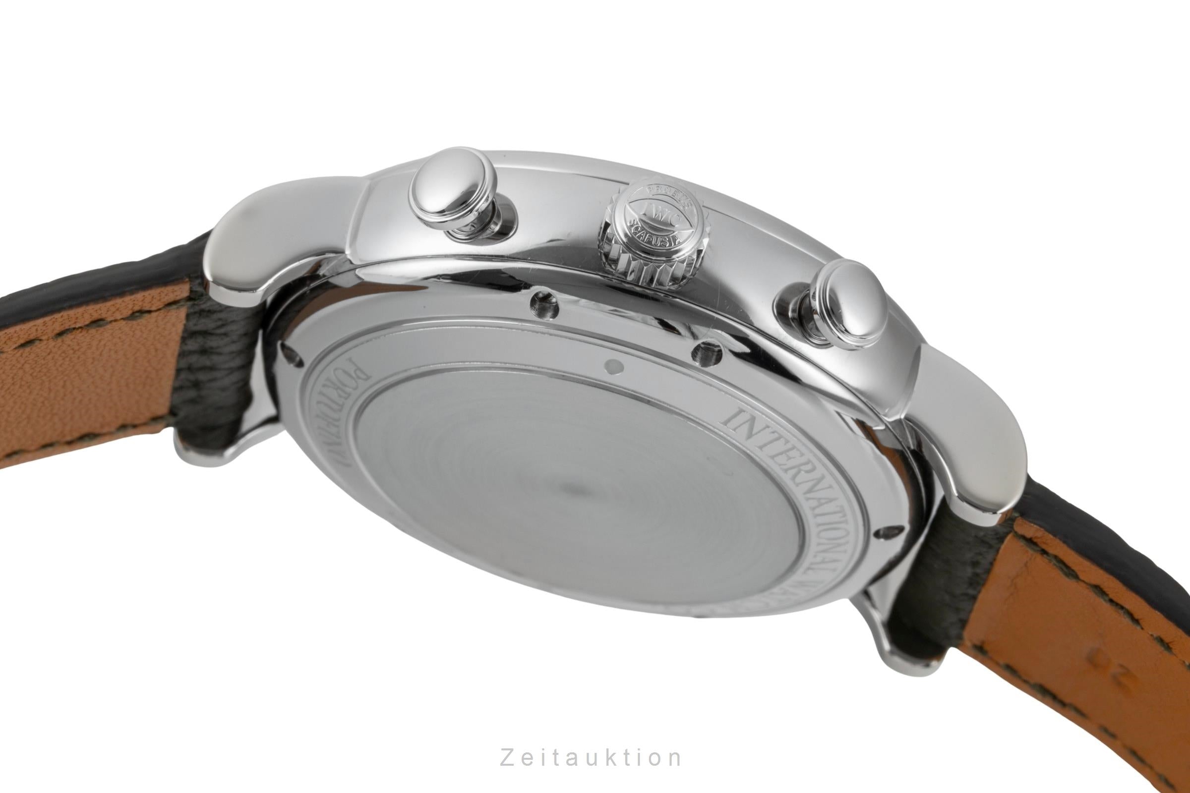 IWC Portofino chronographe acier automatique montre pour hommes IW391010  [2601323]