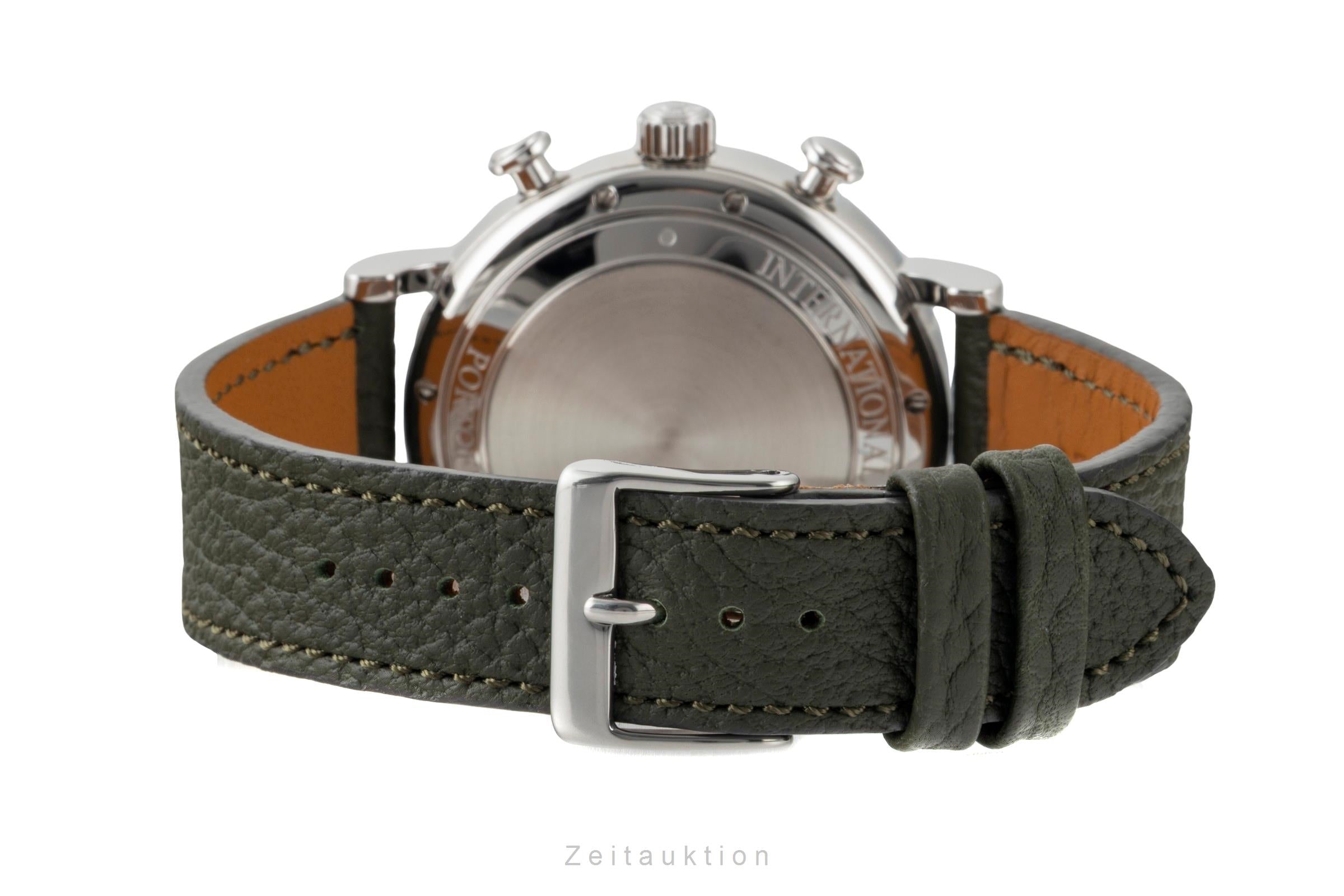 IWC Portofino chronographe acier automatique montre pour hommes IW391010  [2601323]