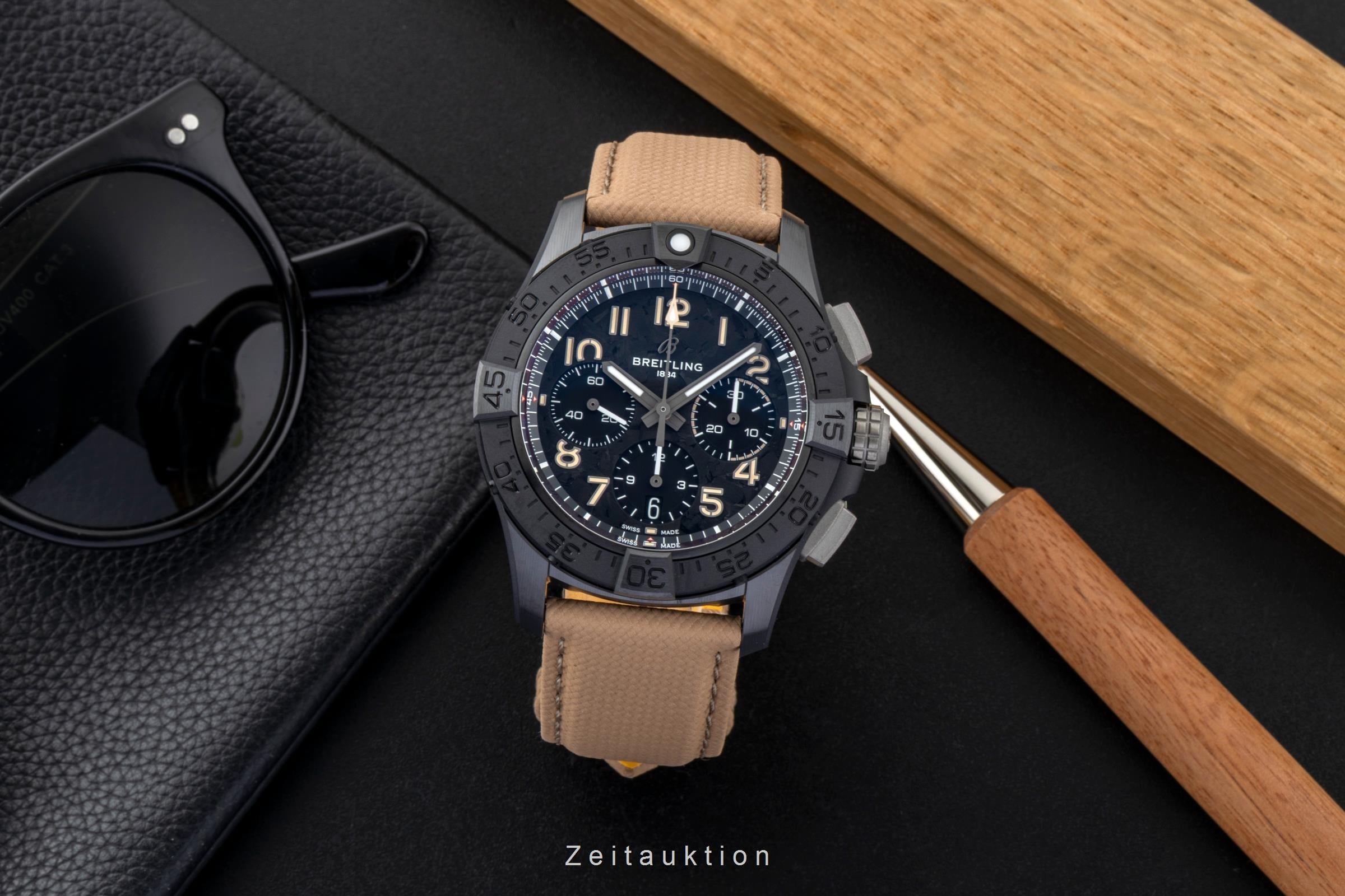 Breitling Avenger cronografo ceramica automatismo orologio da uomo SB0146101B1X1 LP: 9600EUR  [2601324]