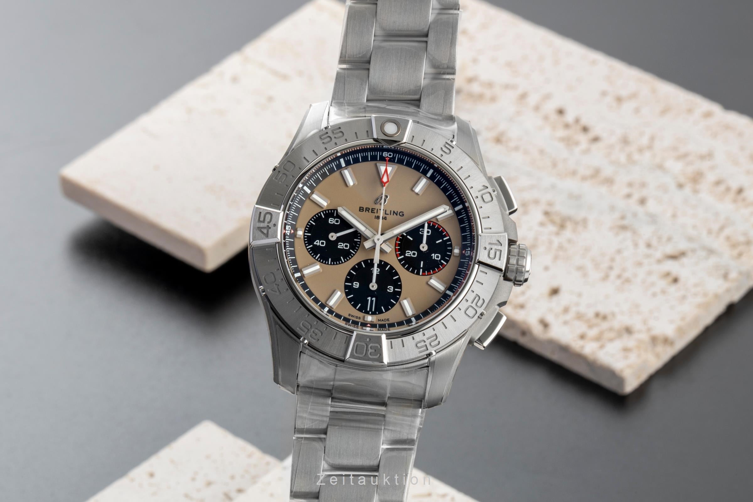 Breitling Avenger cronografo acciaio automatismo orologio da uomo AB0147101A1A1 LP: 7200EUR  [2601326]