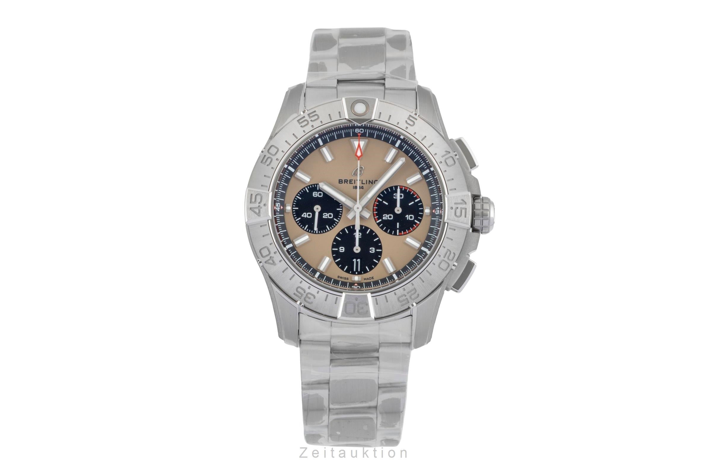 Breitling Avenger chronograph steel automatic men's watch AB0147101A1A1 LP: 7200EUR  [2601327]