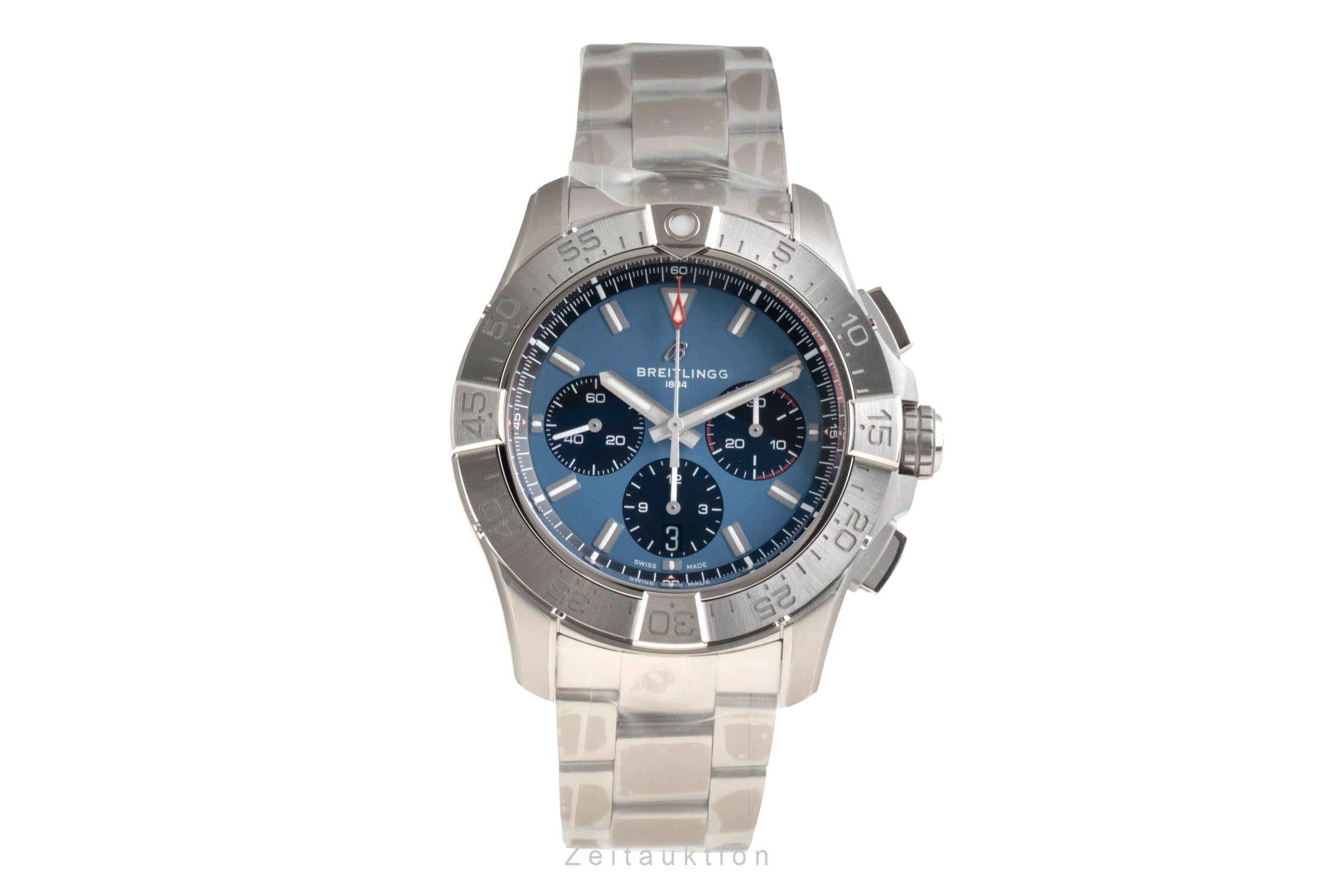 Breitling Avenger chronograph steel automatic men's watch AB0147101C1A1 LP: 7200EUR  [2601329]