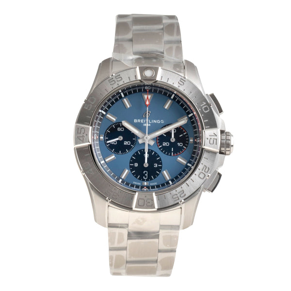 Breitling Avenger chronograph steel automatic men's watch AB0147101C1A1 LP: 7200EUR  [2601329]
