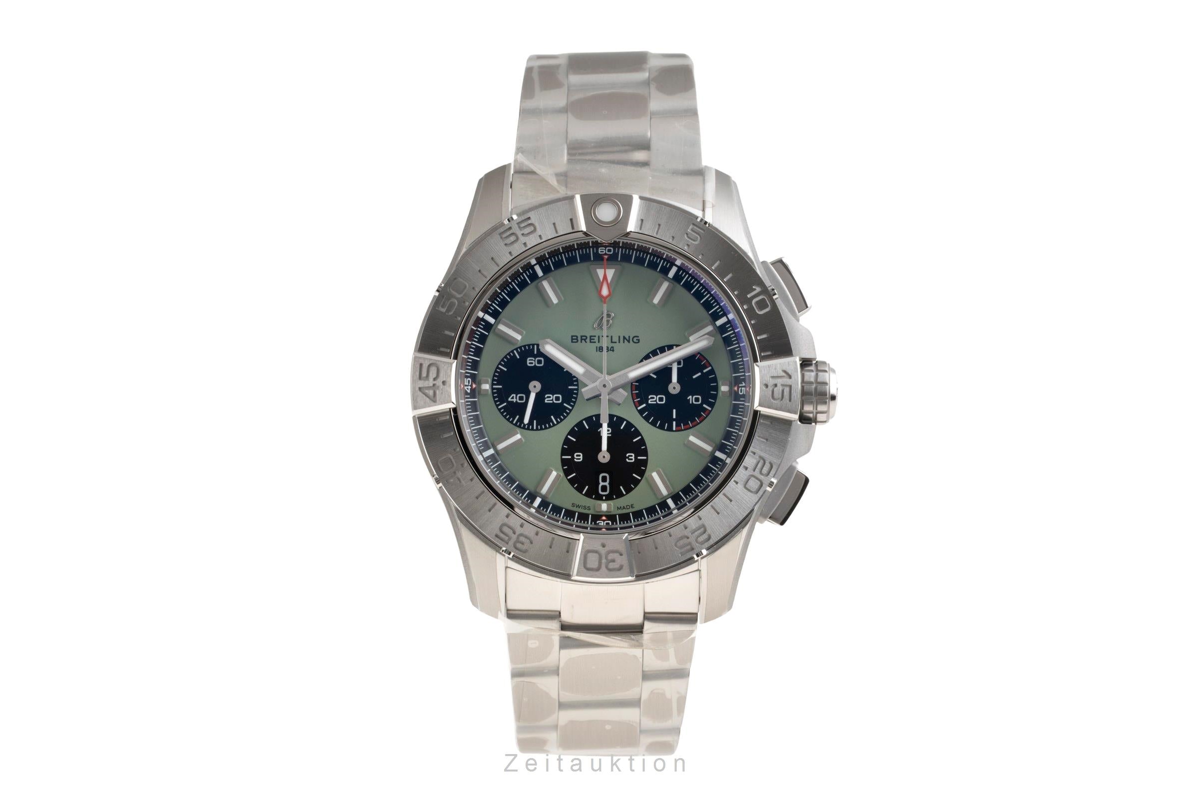 Breitling Avenger chronograph steel automatic men's watch AB0147101L1A1 LP: 7200EUR  [2601330]
