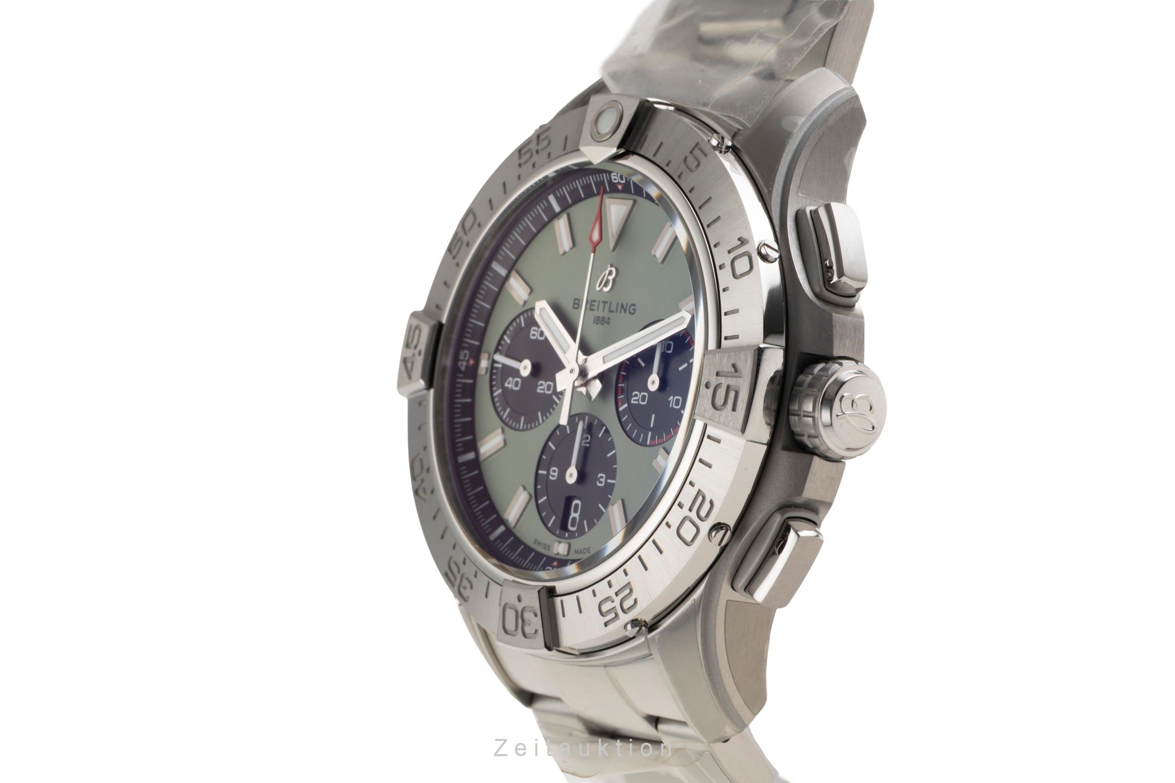 Breitling Avenger chronograph steel automatic men's watch AB0147101L1A1 LP: 7200EUR  [2601331]