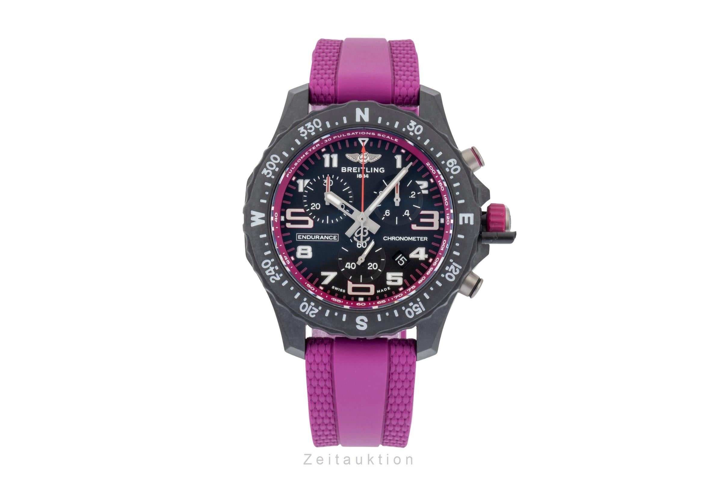 Breitling Endurance Pro cronógrafo breitlight cuarzo reloj para damas  X83310F61B1S1 LP: 3450EUR  [2601334]