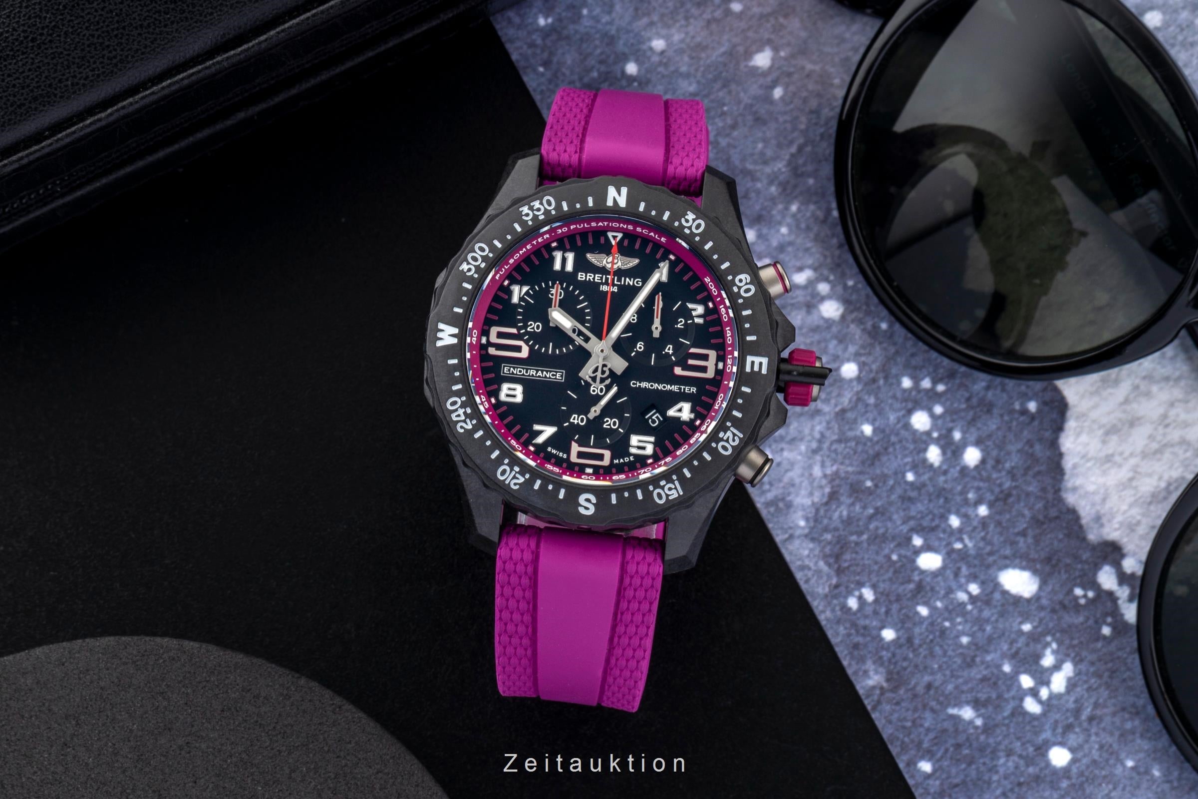 Breitling Endurance Pro cronógrafo breitlight cuarzo reloj para damas  X83310F61B1S1 LP: 3450EUR  [2601335]