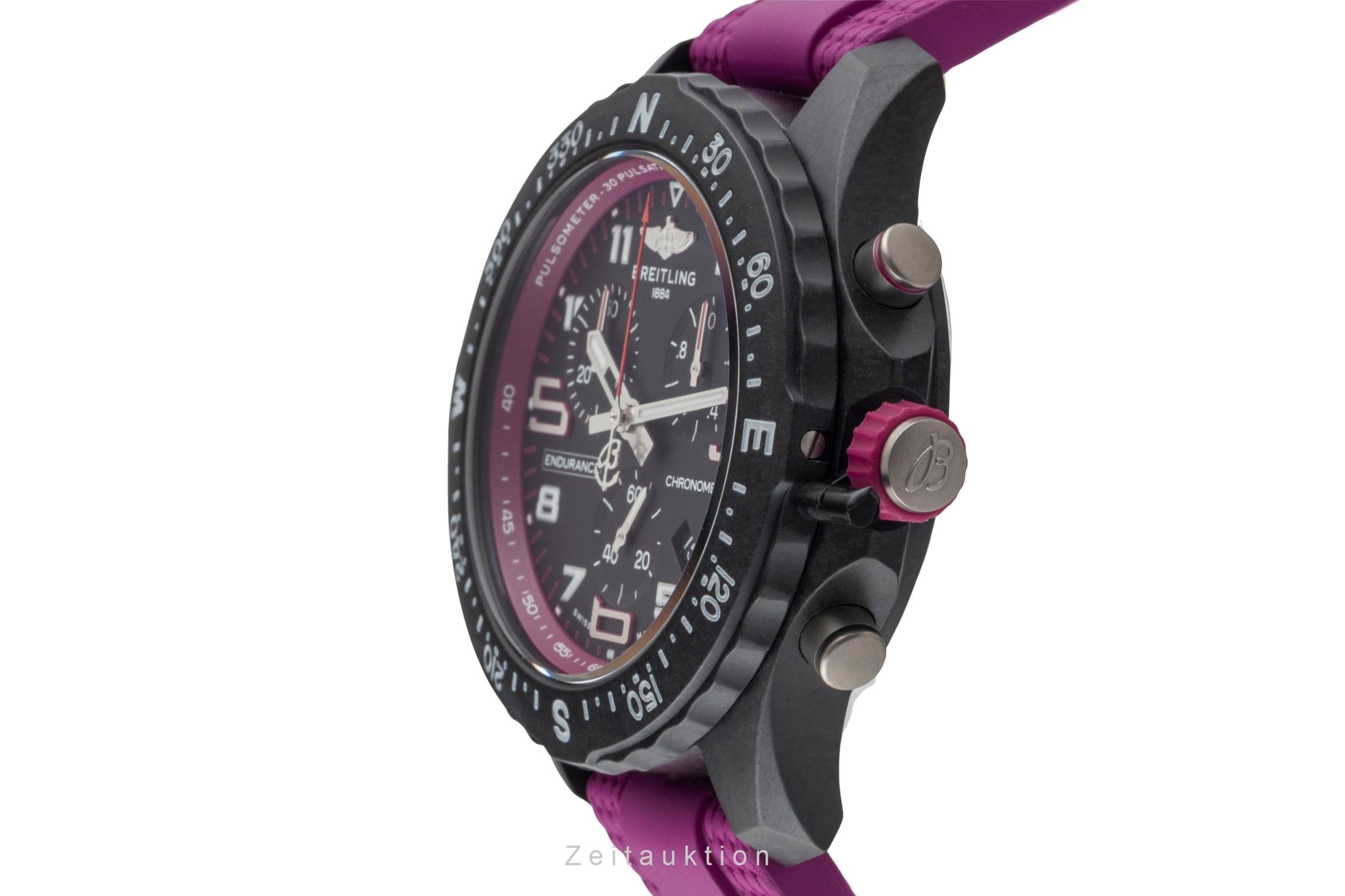 Breitling Endurance Pro cronógrafo breitlight cuarzo reloj para damas  X83310F61B1S1 LP: 3450EUR  [2601335]