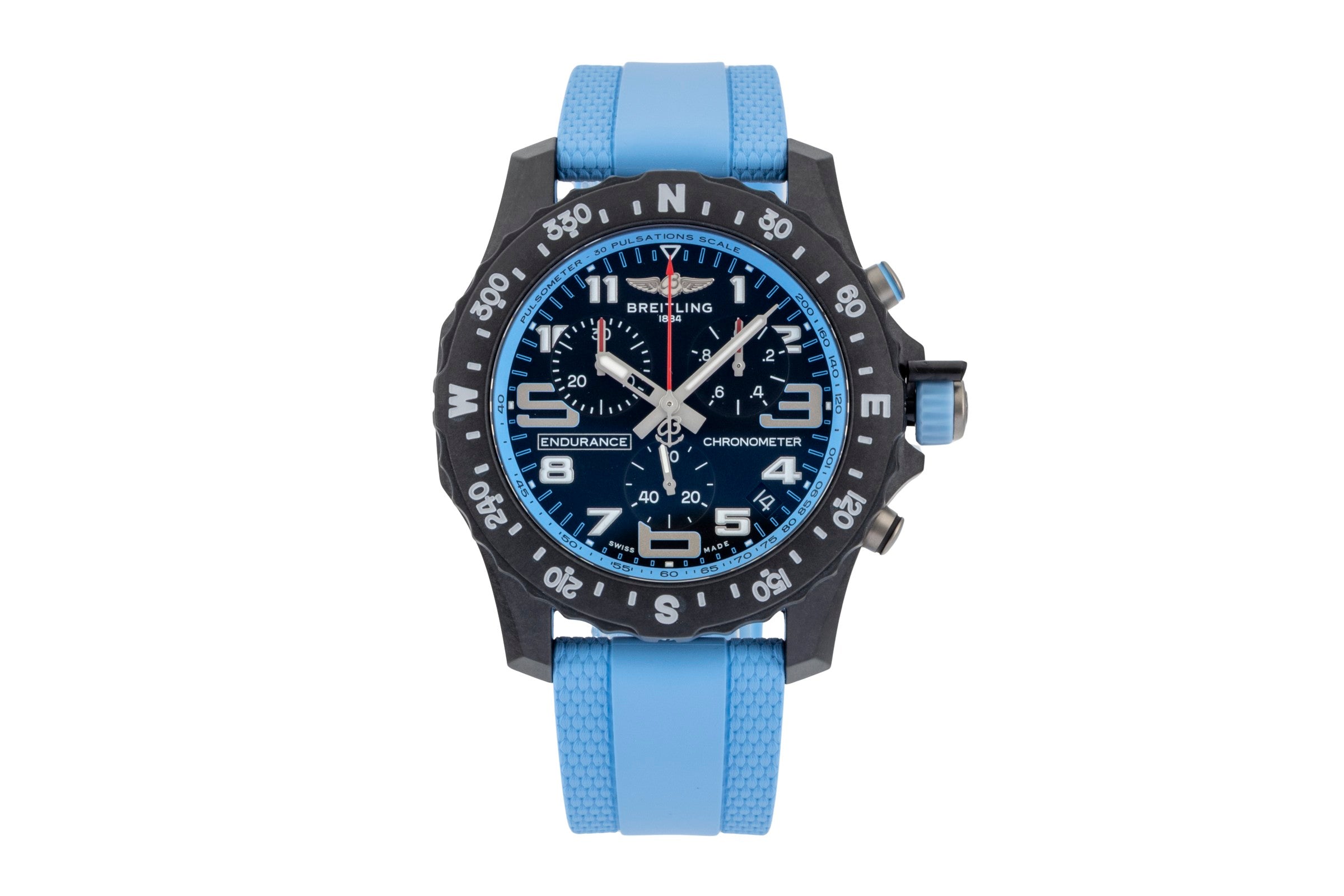 Breitling Endurance Pro cronógrafo breitlight cuarzo reloj para caballeros X82310281B1S2 LP: 3600EUR  [2601336]