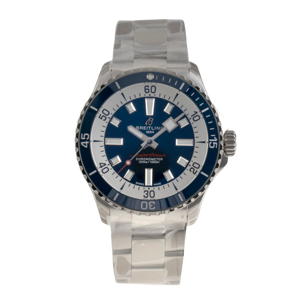 Breitling Superocean acero automático reloj para caballeros A17375E71C1A1 LP: 5650EUR  [2601338]