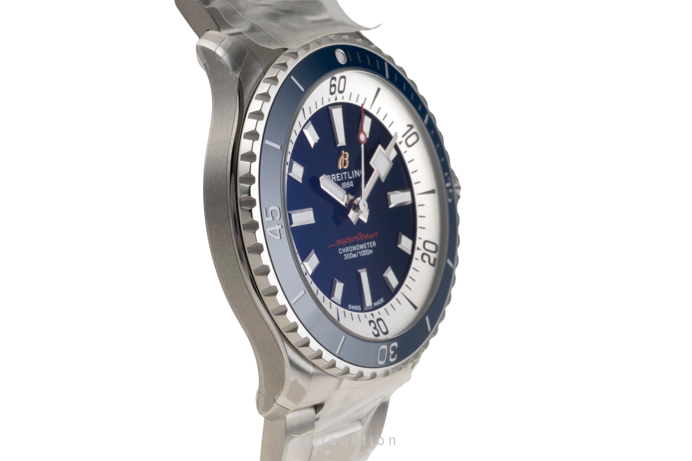 Breitling Superocean acero automático reloj para caballeros A17375E71C1A1 LP: 5650EUR  [2601338]