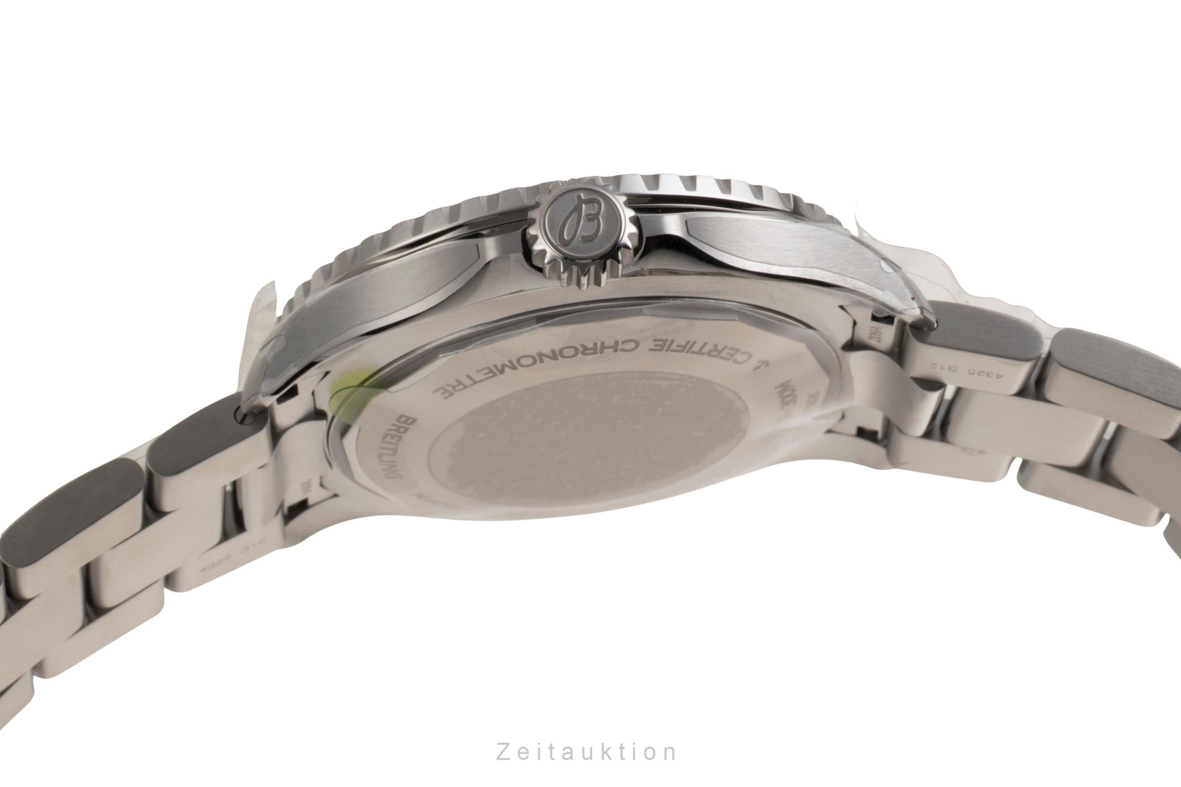 Breitling Superocean acero automático reloj para caballeros A17375E71C1A1 LP: 5650EUR  [2601338]