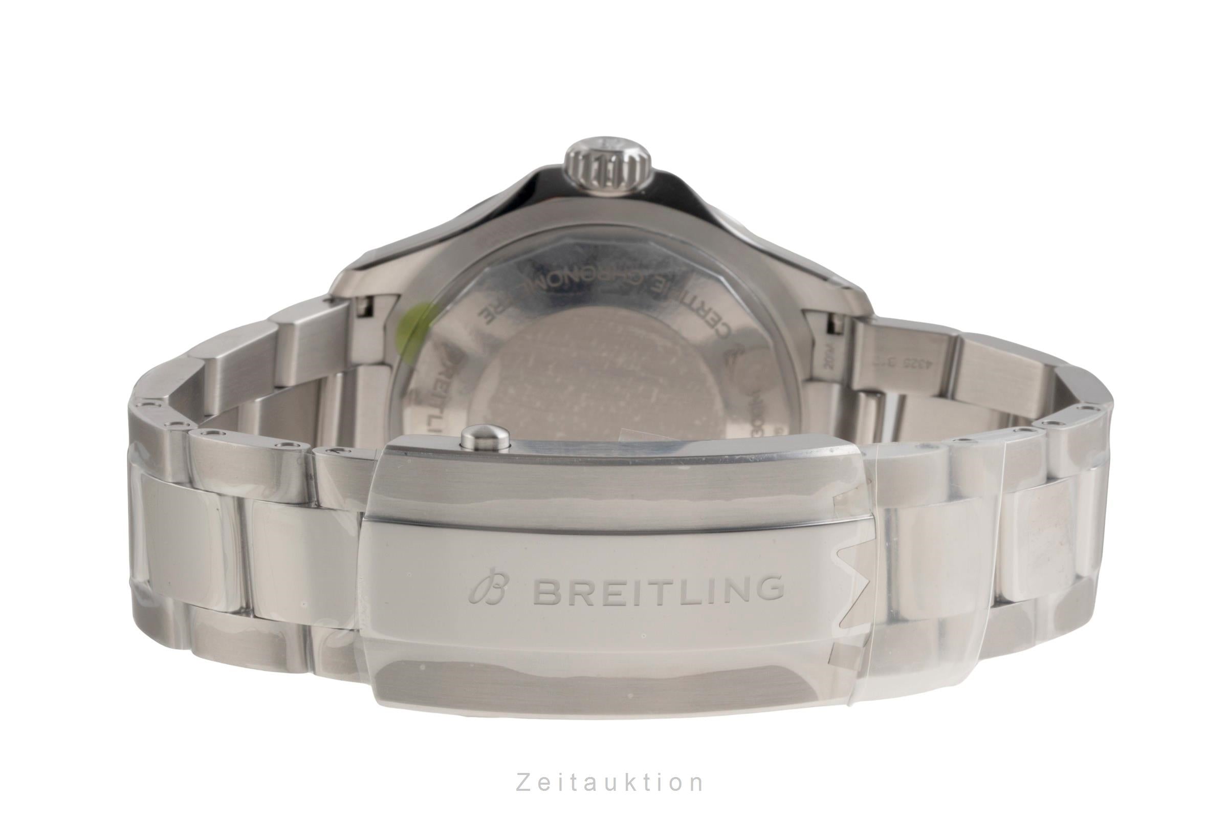 Breitling Superocean acero automático reloj para caballeros A17375E71C1A1 LP: 5650EUR  [2601338]