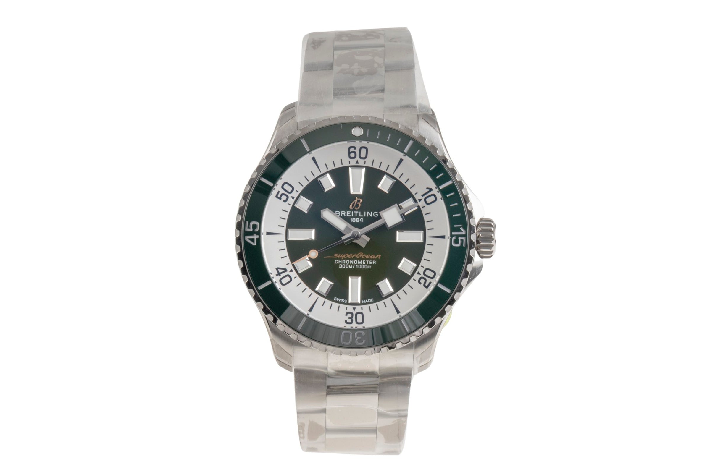 Breitling Superocean acero automático reloj para caballeros A17376A31L1A1 LP: 5650EUR  [2601340]