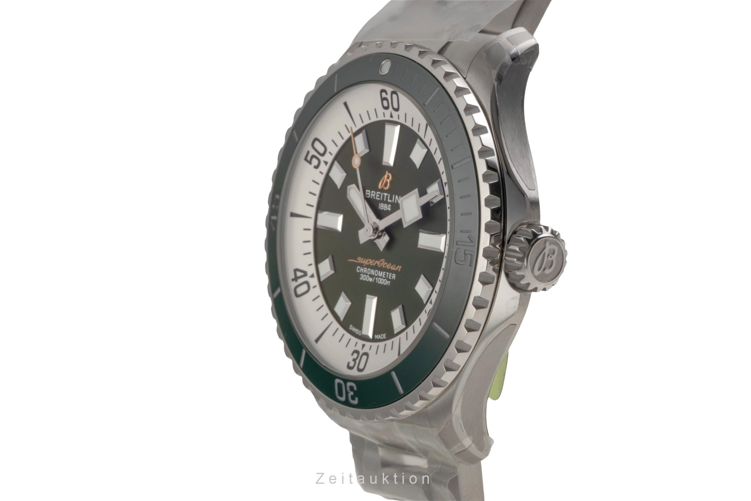 Breitling Superocean acero automático reloj para caballeros A17376A31L1A1 LP: 5650EUR  [2601340]