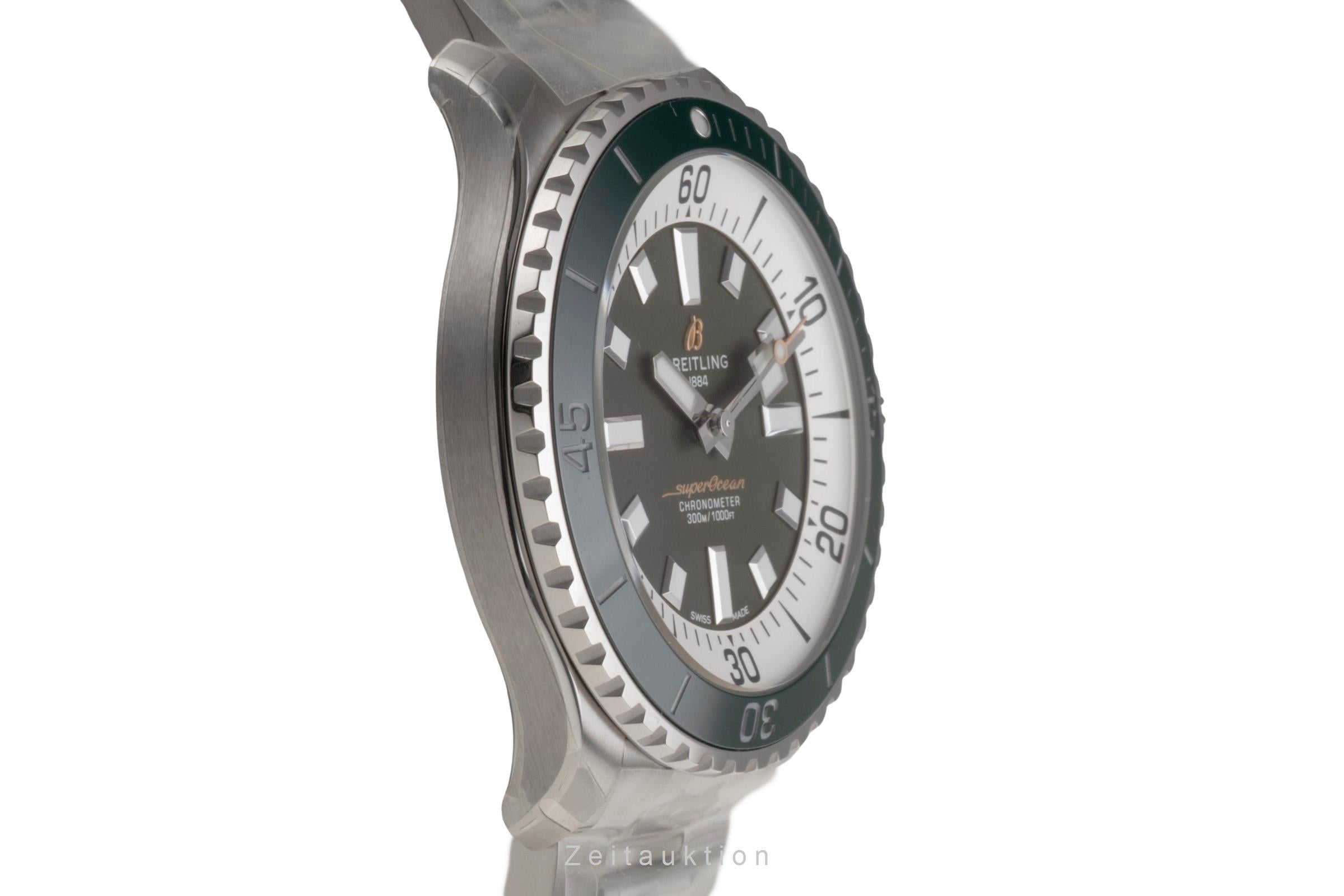 Breitling Superocean acero automático reloj para caballeros A17376A31L1A1 LP: 5650EUR  [2601340]