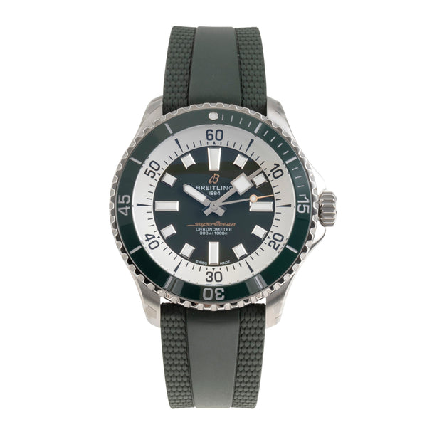 Breitling Superocean acciaio automatismo orologio da uomo A17376A31L1S1 LP: 5450EUR  [2601341]