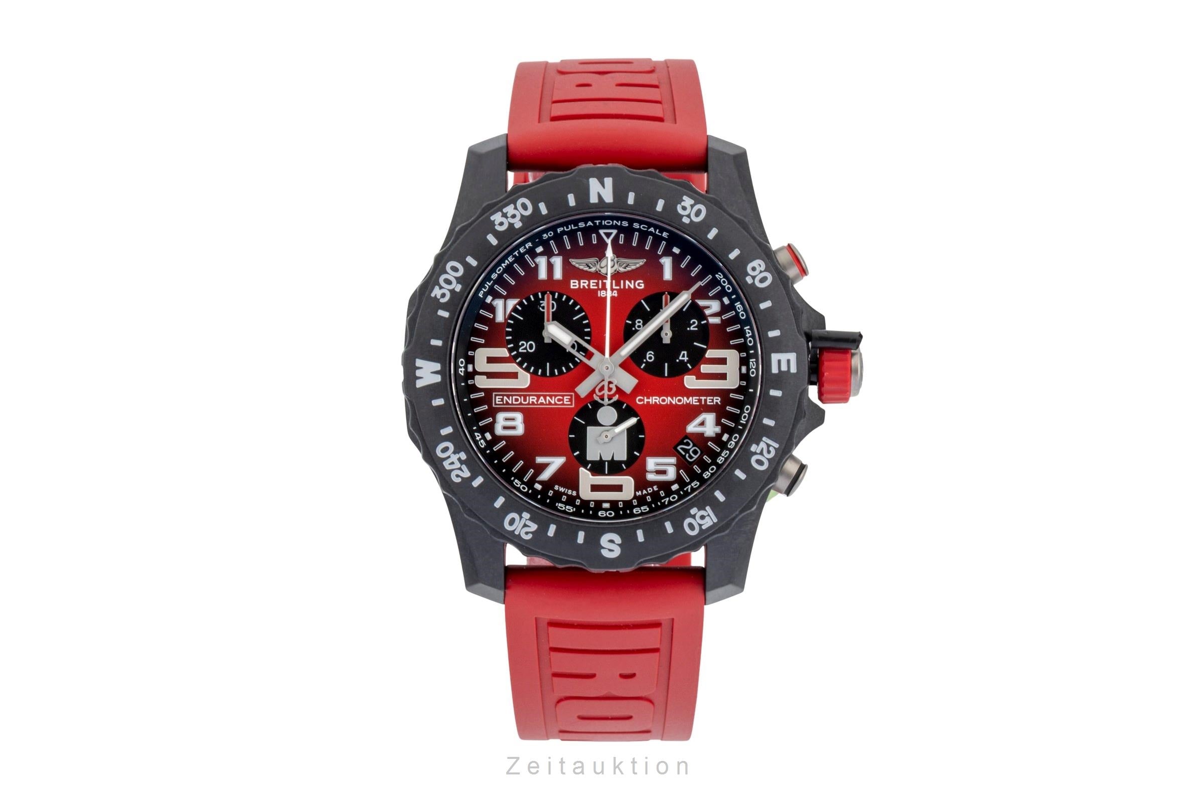 Breitling Endurance Pro cronógrafo breitlight cuarzo reloj para caballeros X823109A1K1S1 LP: 3800EUR  [2601342]