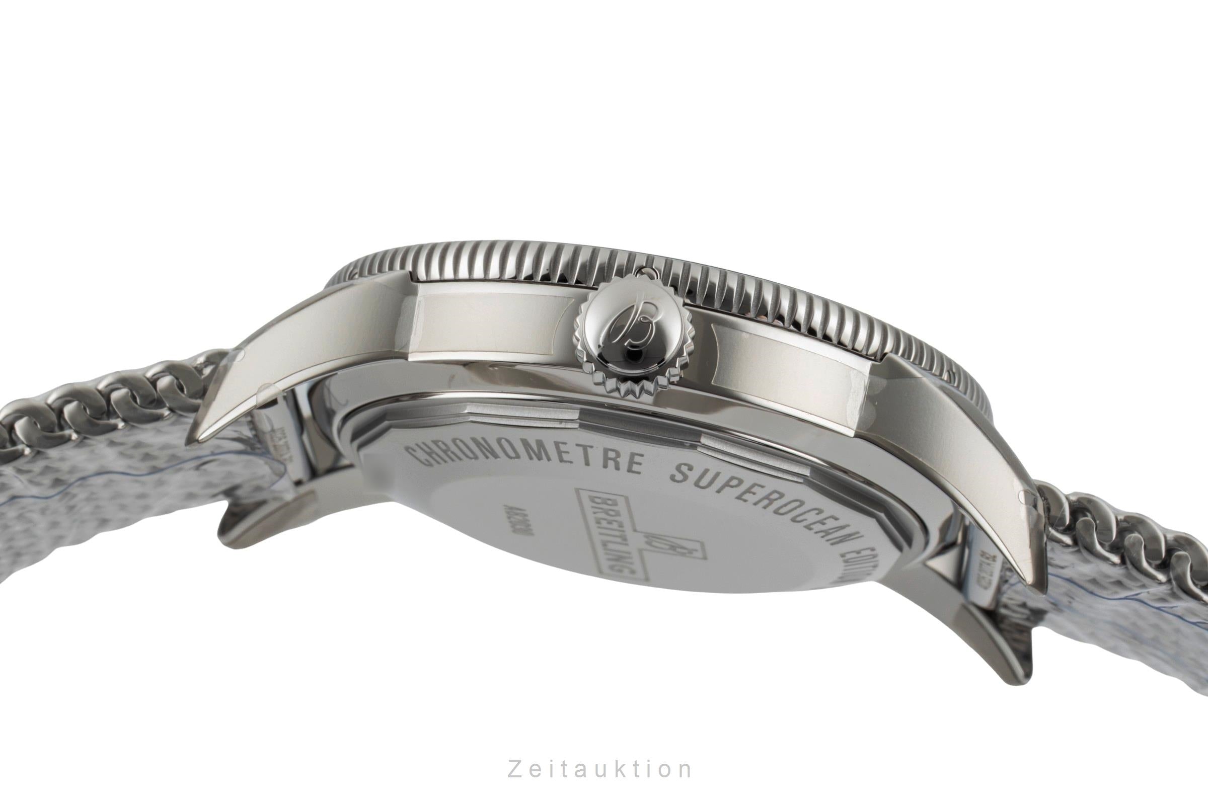 Breitling Superocean acero automático reloj para caballeros AB2030121B1A1 LP: 6000EUR  [2601345]