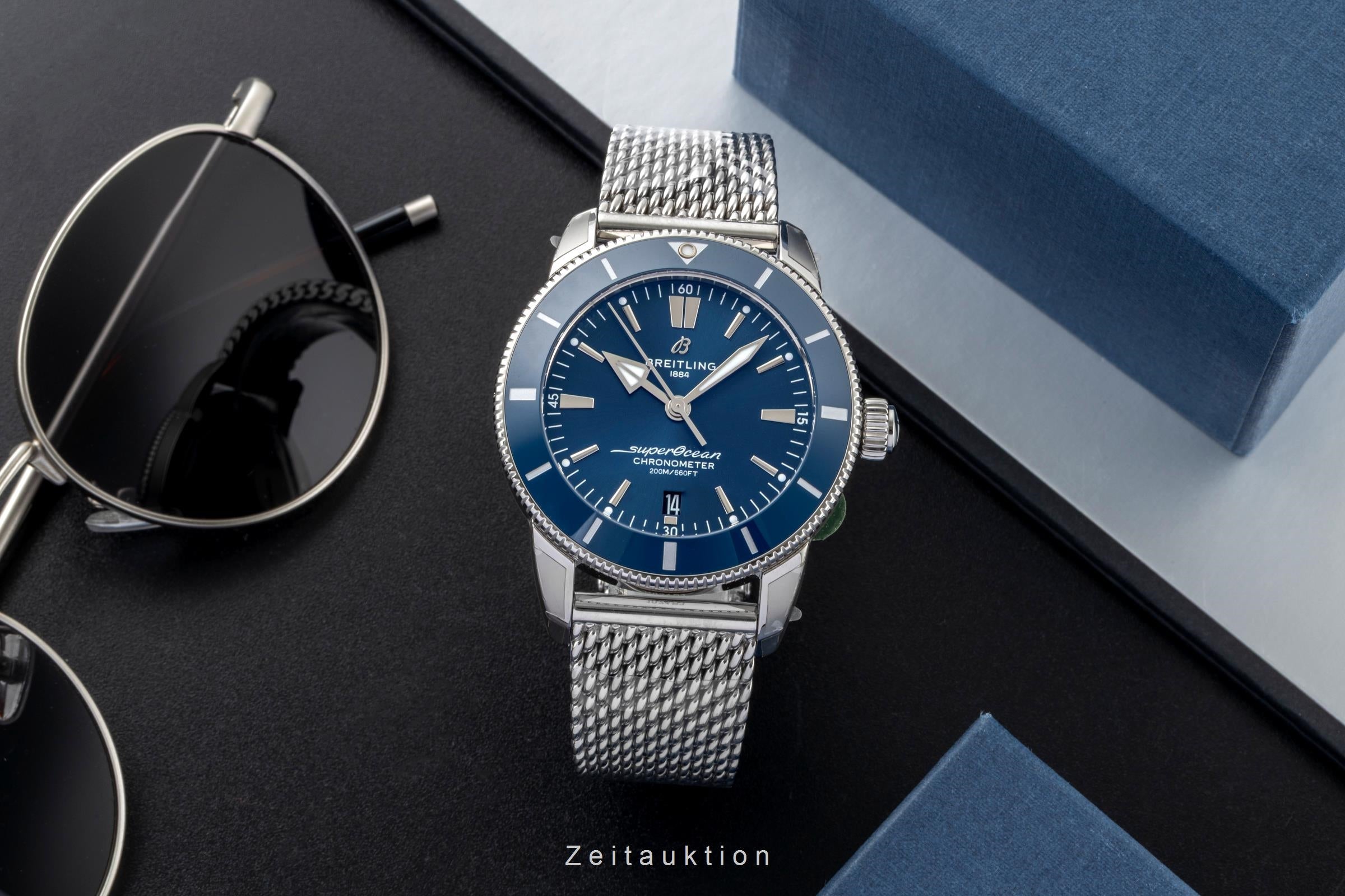 Breitling Superocean acero automático reloj para caballeros AB2030161C1A1 LP: 6000EUR  [2601346]