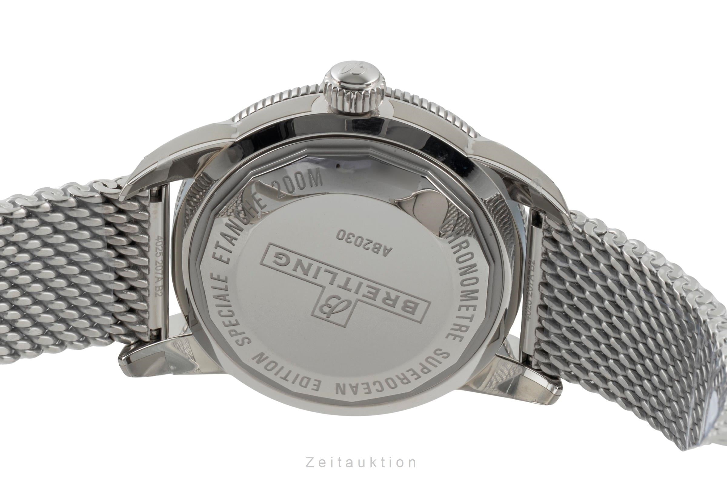 Breitling Superocean acero automático reloj para caballeros AB2030161C1A1 LP: 6000EUR  [2601346]