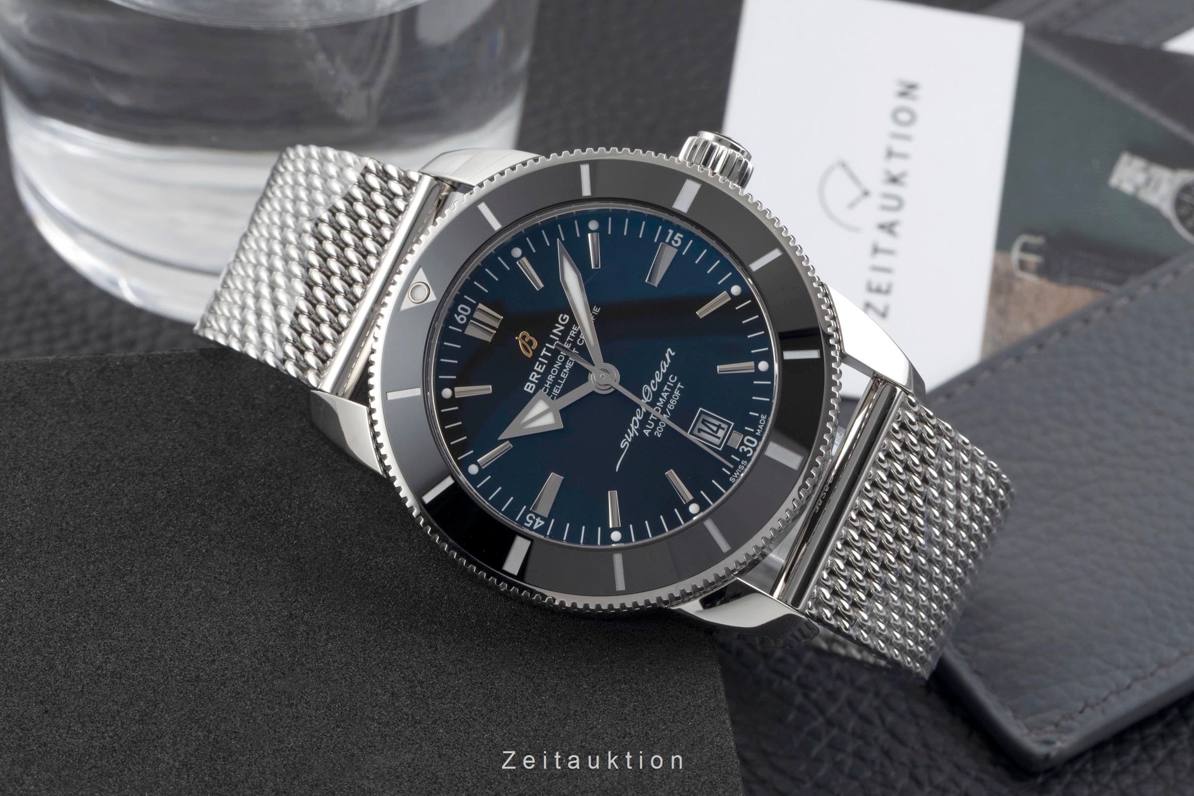 Breitling Superocean acero automático reloj para caballeros AB2020121B1A1 LP: 6050EUR  [2601347]