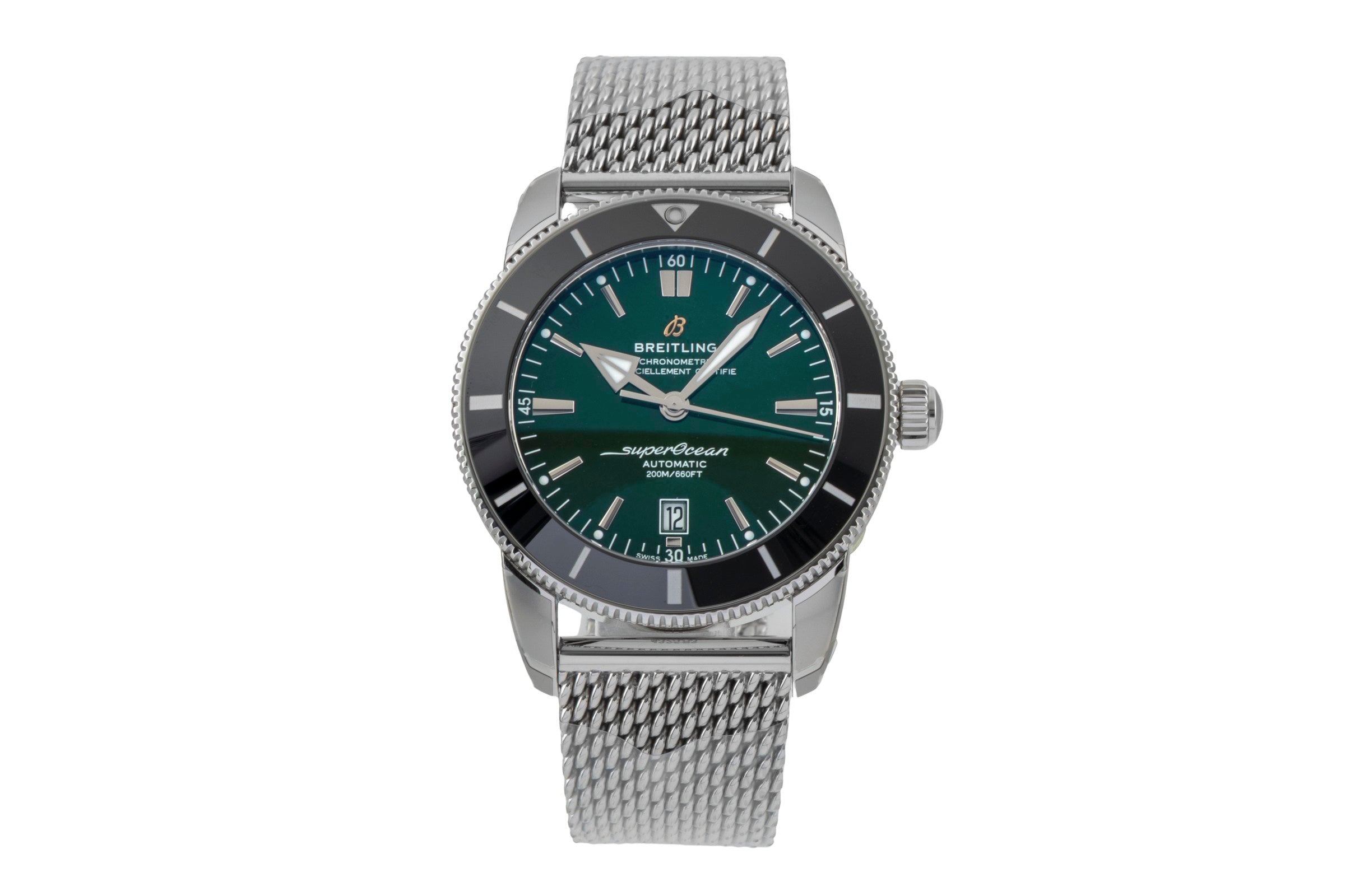 Breitling Superocean acero automático reloj para caballeros AB2020121L1A1 LP: 5950EUR  [2601348]