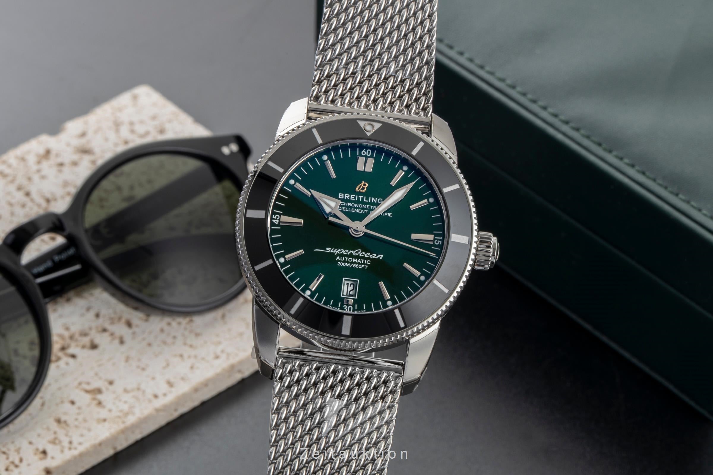 Breitling Superocean acero automático reloj para caballeros AB2020121L1A1 LP: 5950EUR  [2601348]