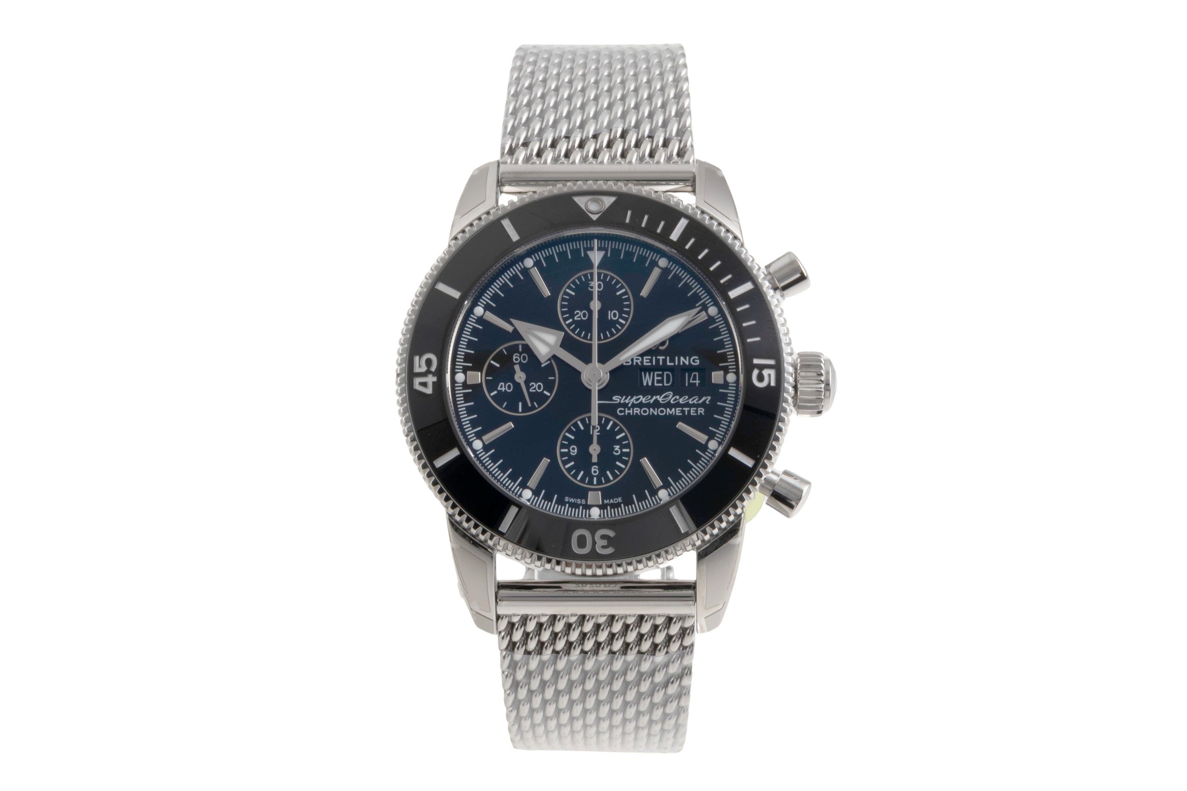Breitling Superocean Chronograph cronógrafo acero automático reloj para caballeros A13313121B1A1 LP: 6900EUR  [2601349]