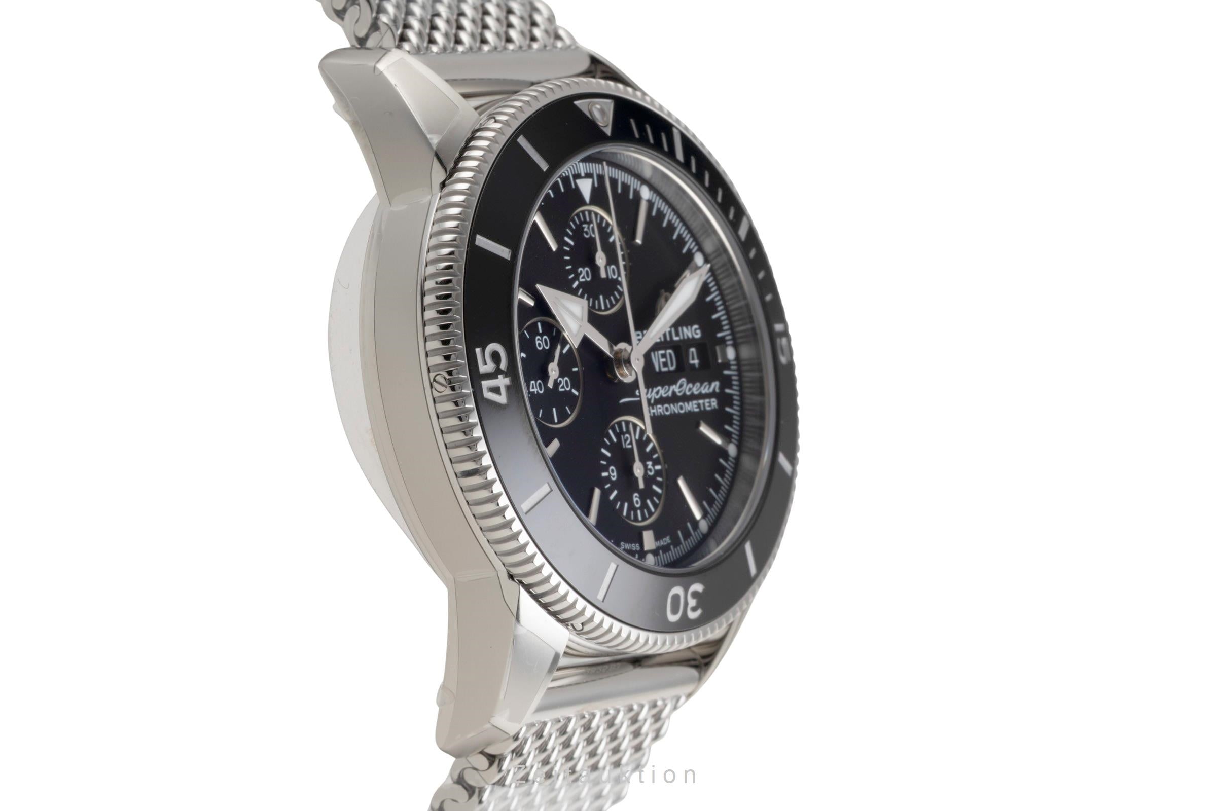 Breitling Superocean Chronograph cronógrafo acero automático reloj para caballeros A13313121B1A1 LP: 6900EUR  [2601349]