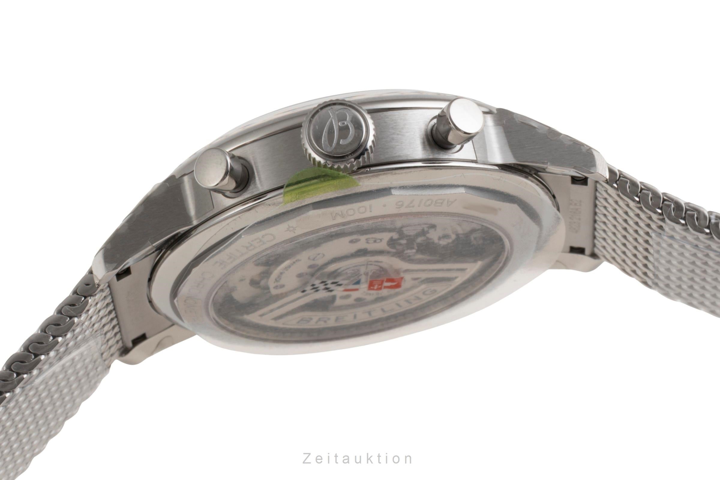 Breitling Top Time cronógrafo acero automático reloj para caballeros AB01761A1K1A1 LP: 7650EUR  [2601350]