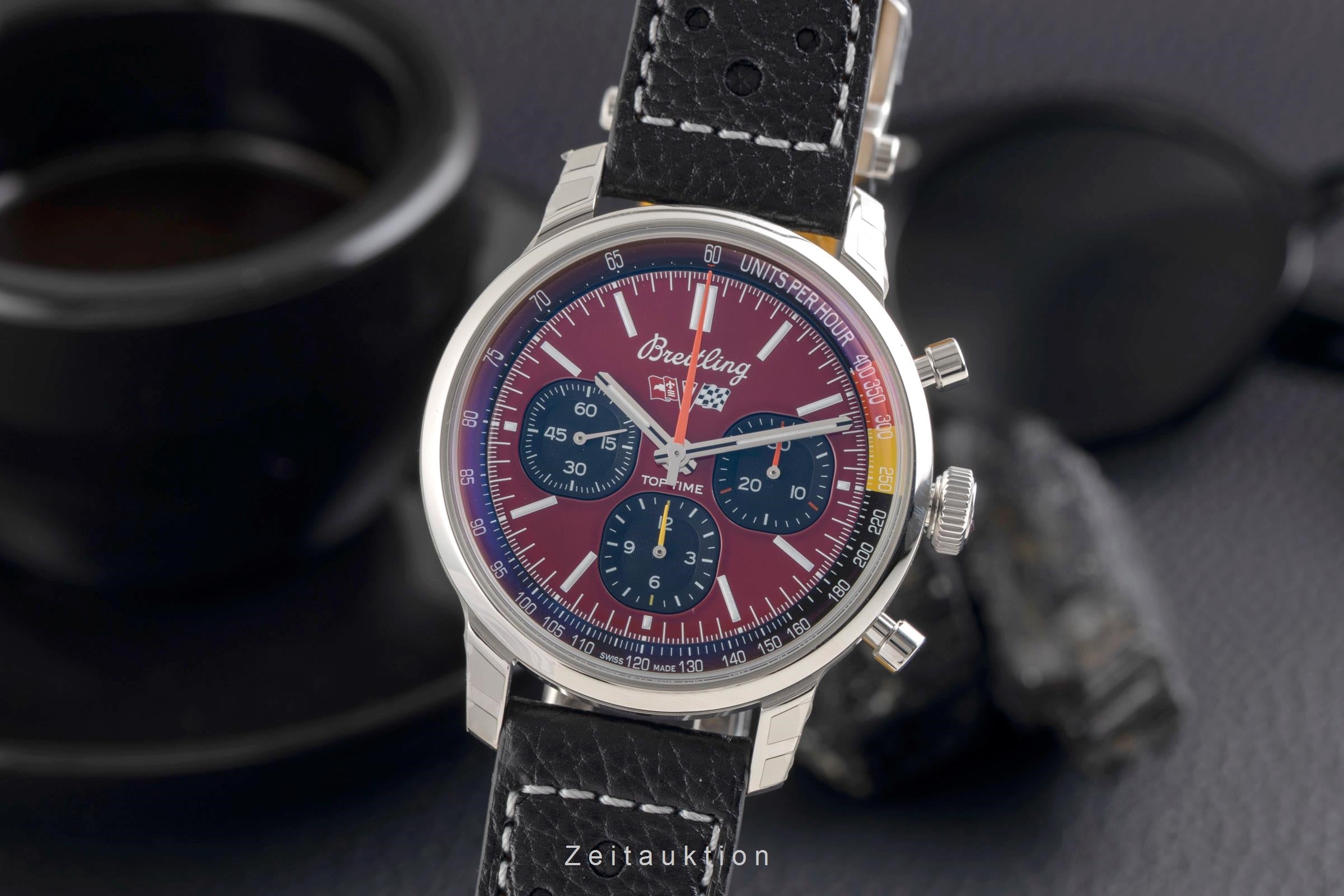 Breitling Top Time chronograph steel automatic Kal. B01 Ref