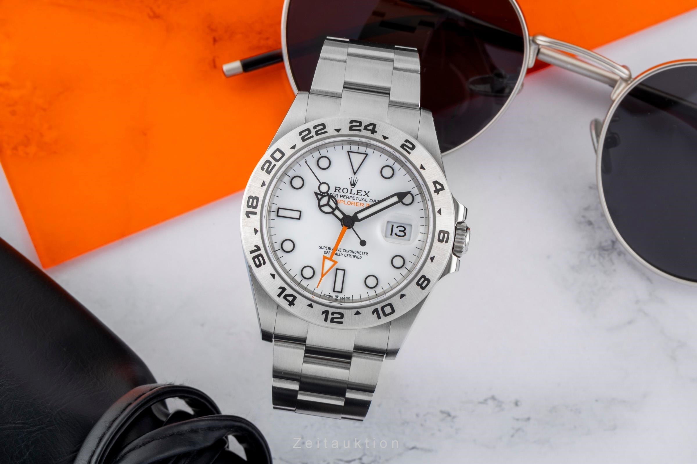 Rolex Explorer II steel automatic men's watch 226570  [2601357]