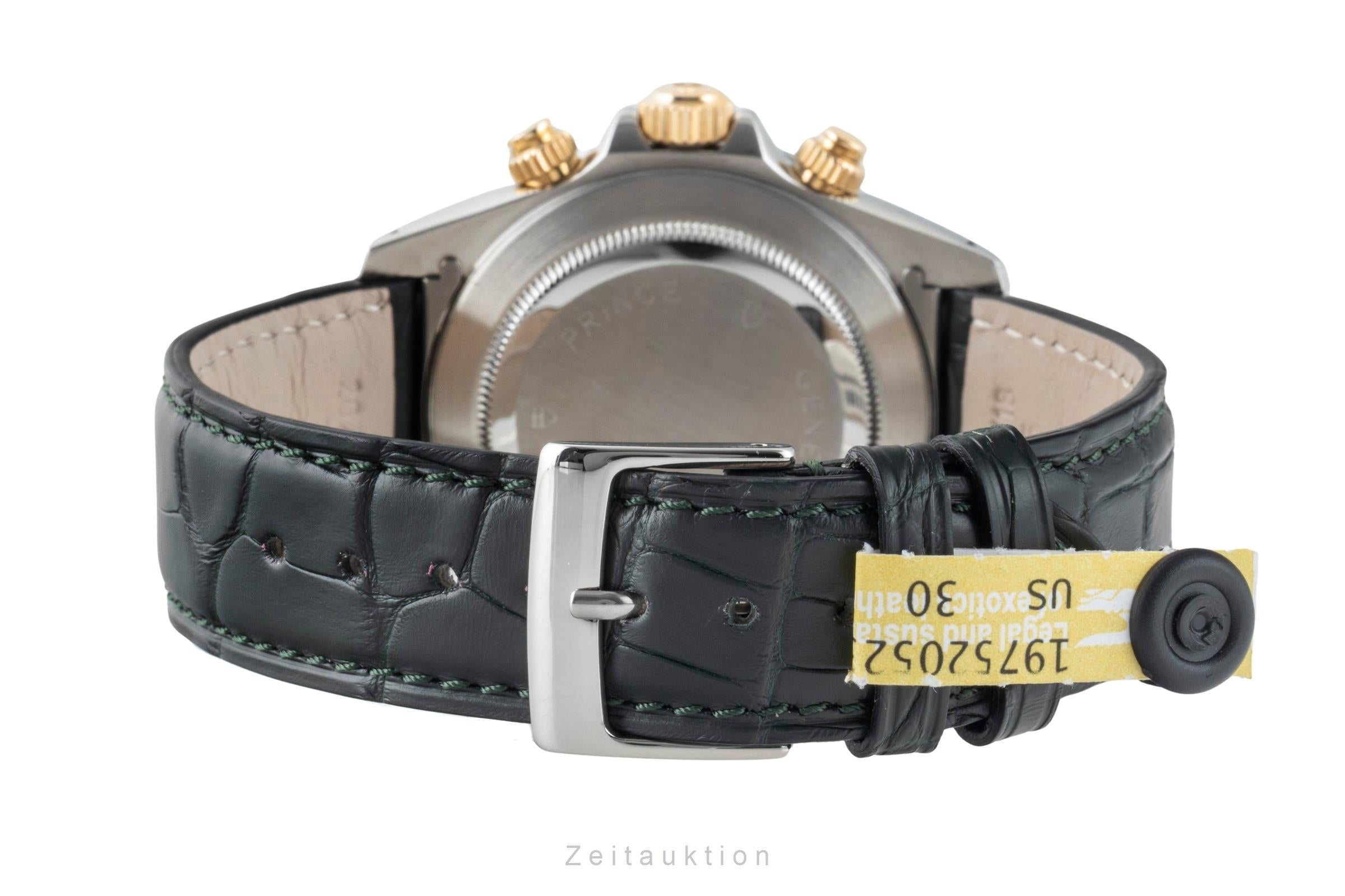 Tudor Prince Date chronograph steel / gold automatic men's watch 79263P  [2601358]