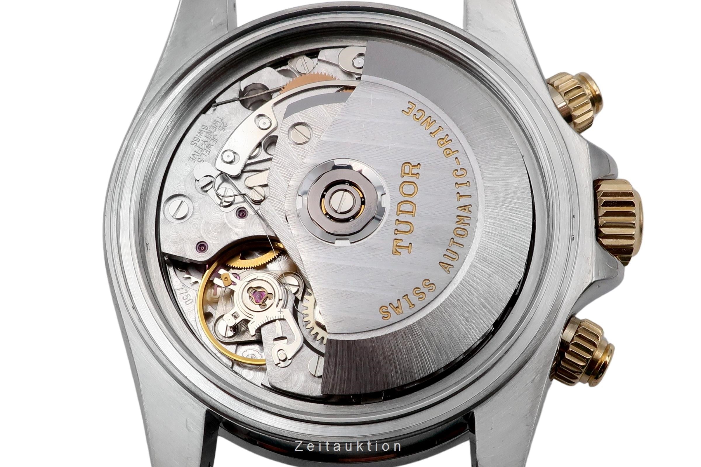 Tudor Prince Date chronograph steel / gold automatic men's watch 79263P  [2601358]