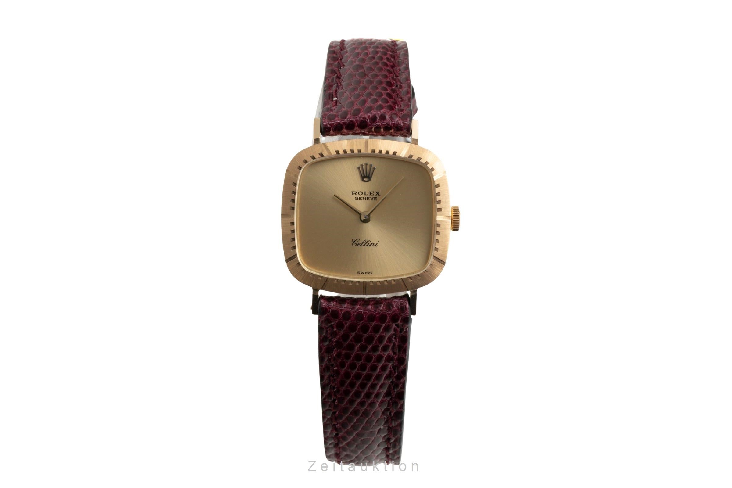 Rolex Cellini 18 ct gold manual winding women's watch 4082 Vintage  [2601360]