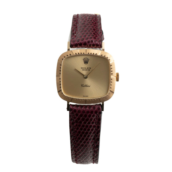 Rolex Cellini 18 ct gold manual winding women's watch 4082 Vintage  [2601360]
