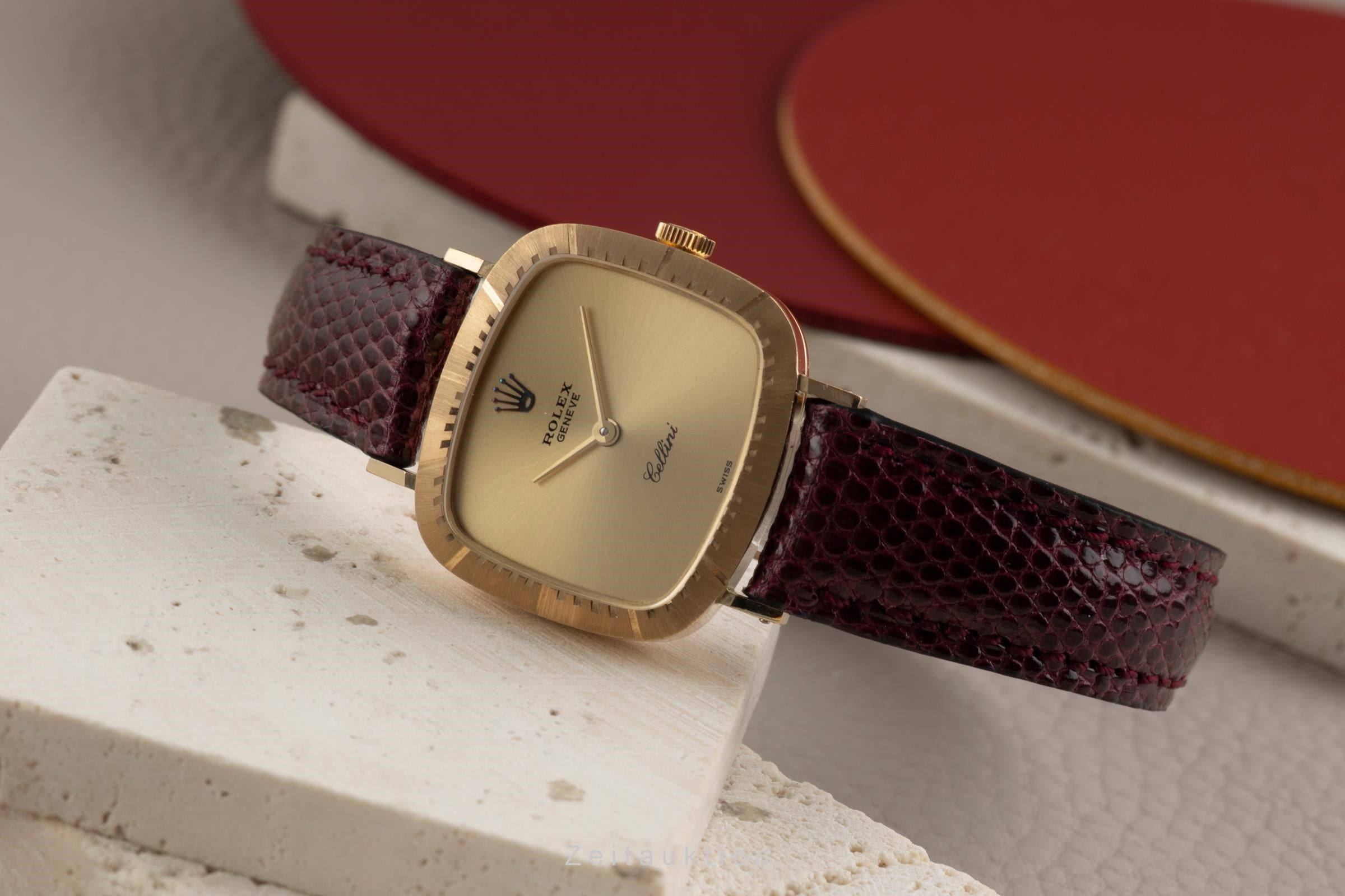 Rolex Cellini 18 ct gold manual winding women's watch 4082 Vintage  [2601360]